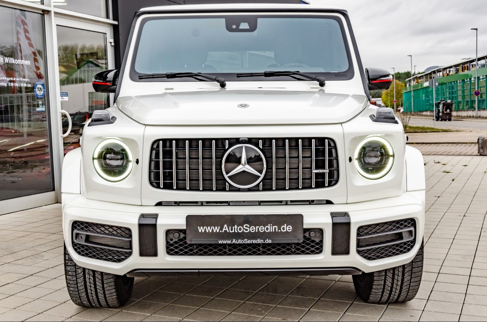 Mercedes Benz G 63 Amg White New Buy In Hechingen Bei Stuttgart Price Eur Int Nr 2473 Sold