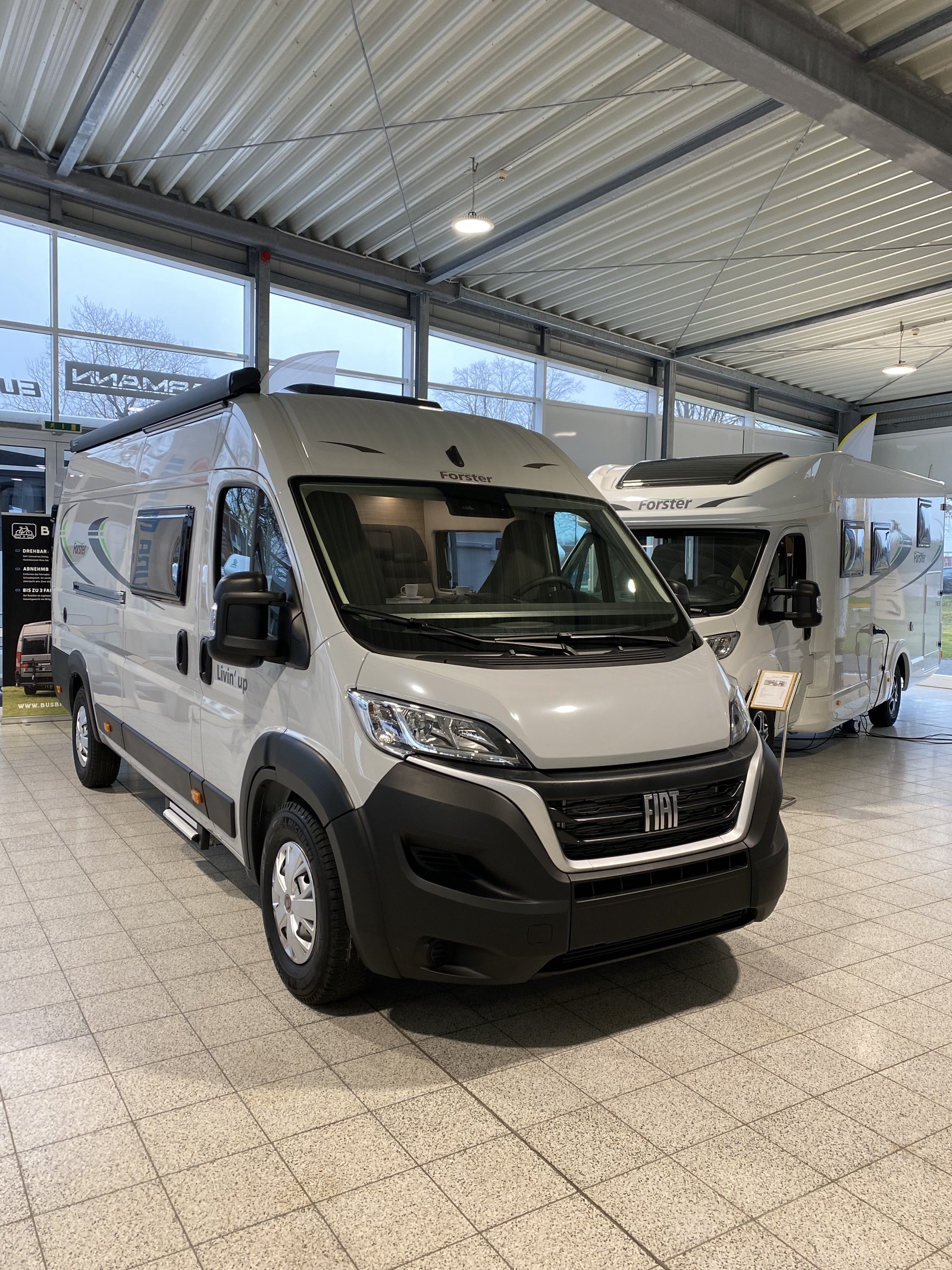 Forster Van 636 EB Living Up Sofort 35H Travel Line Paket Markise