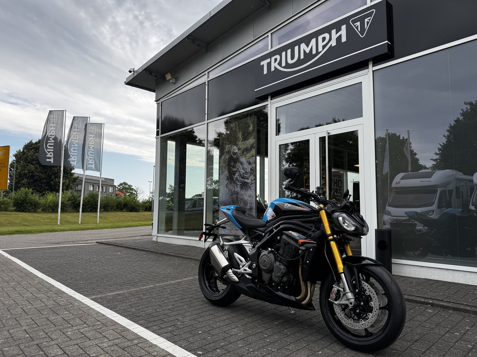 Triumph Speed Triple 1200 RS MY27 Maui Blue
