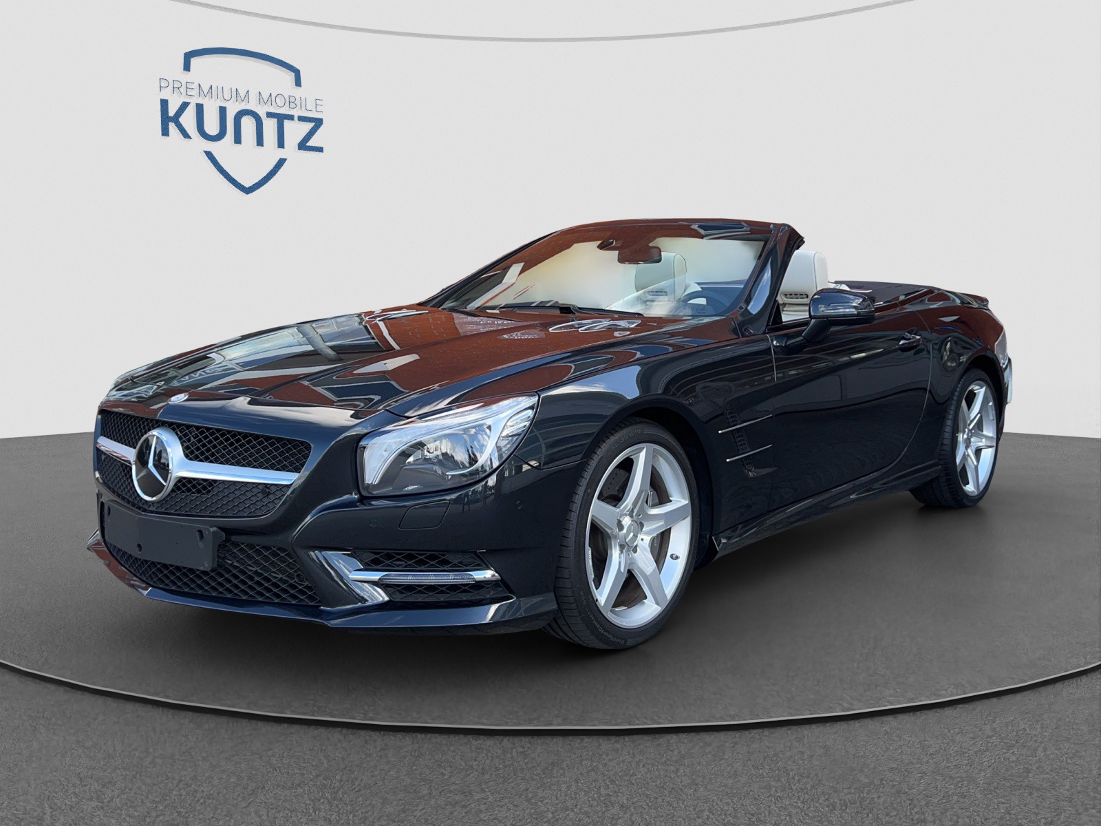 Mercedes-Benz SL 350 AMG-Paket Neuwertig 27Tkm Voll Scheckheft