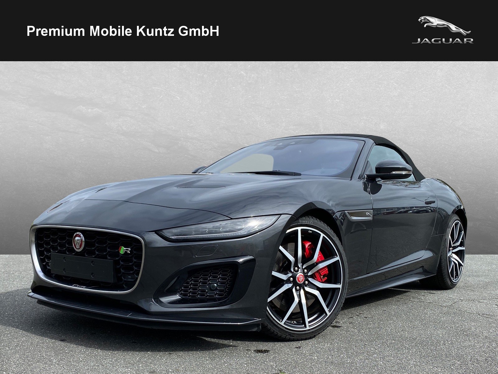 Jaguar F-TYPE R P575 Cabriolet AWD Sitzbel+Carpathian