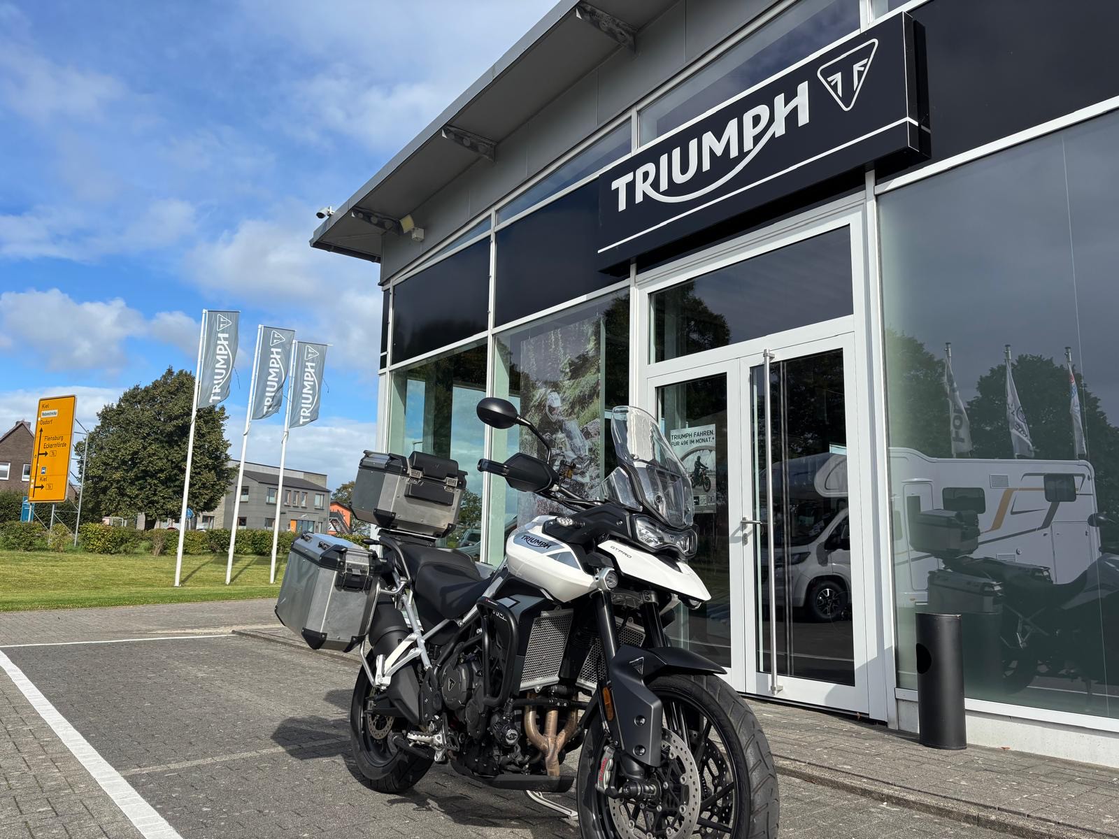 Triumph Tiger 900 GT PRO Kofferset+Heizung