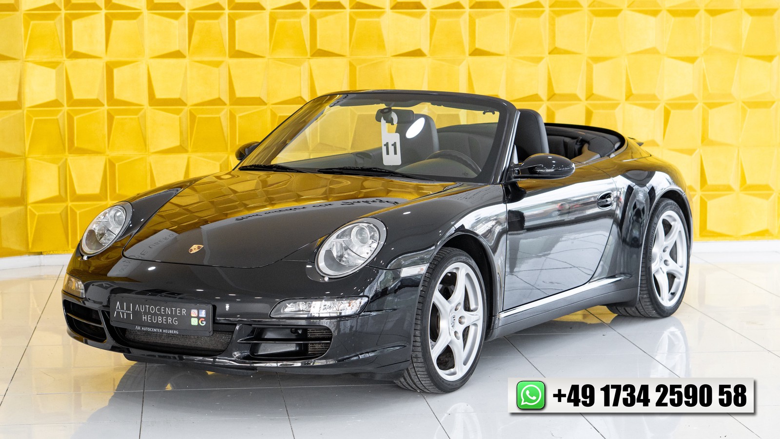Porsche 997 /911 Carrera Cabrio 2.Hd SportABGAS