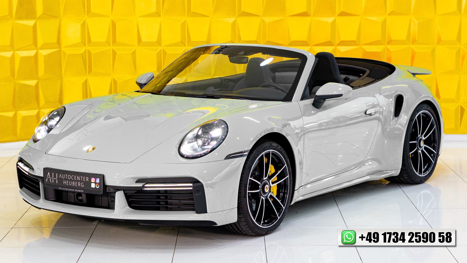 Porsche 992 /911 Turbo S Cabrio MwST ON STOCK