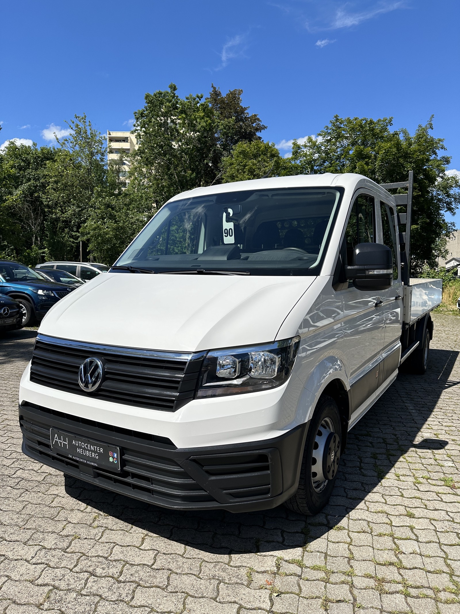 Volkswagen Crafter Pritsche 50 DOKA lang ZWILLINGREIFEN