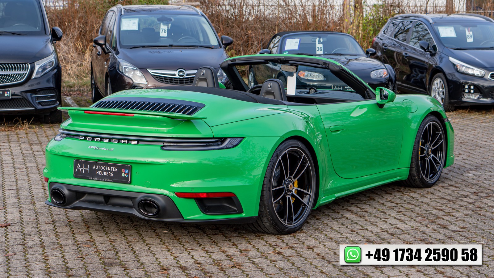 Porsche 911 /992 Turbo S Cabrio MwST ON STOCK
