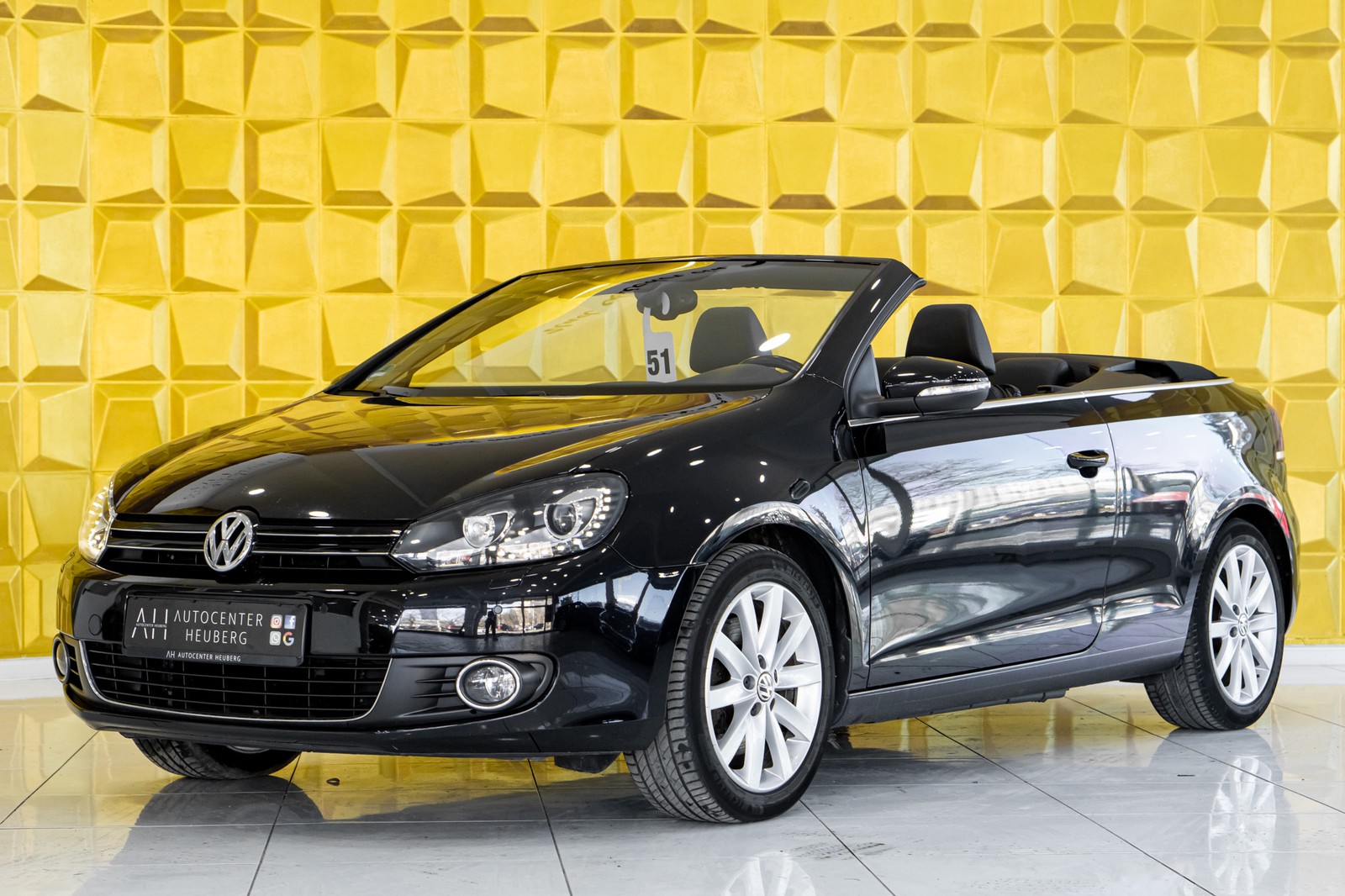 Volkswagen Golf VI Cabriolet 1. HAND PDC CABRIO