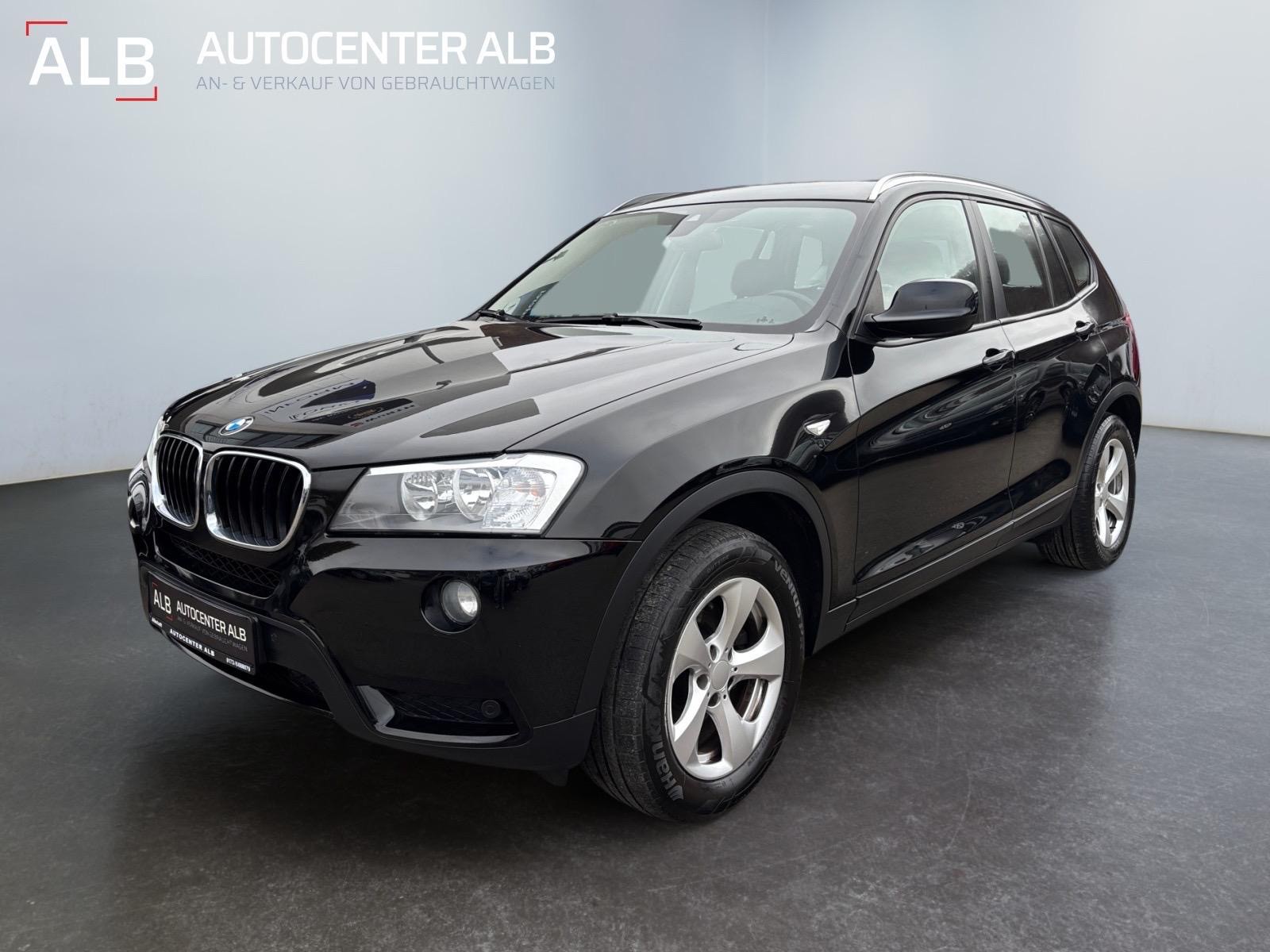 BMW X3 xDrive20d/AUTOMATIK/AHK/EURO5/NAVI/SHZ/