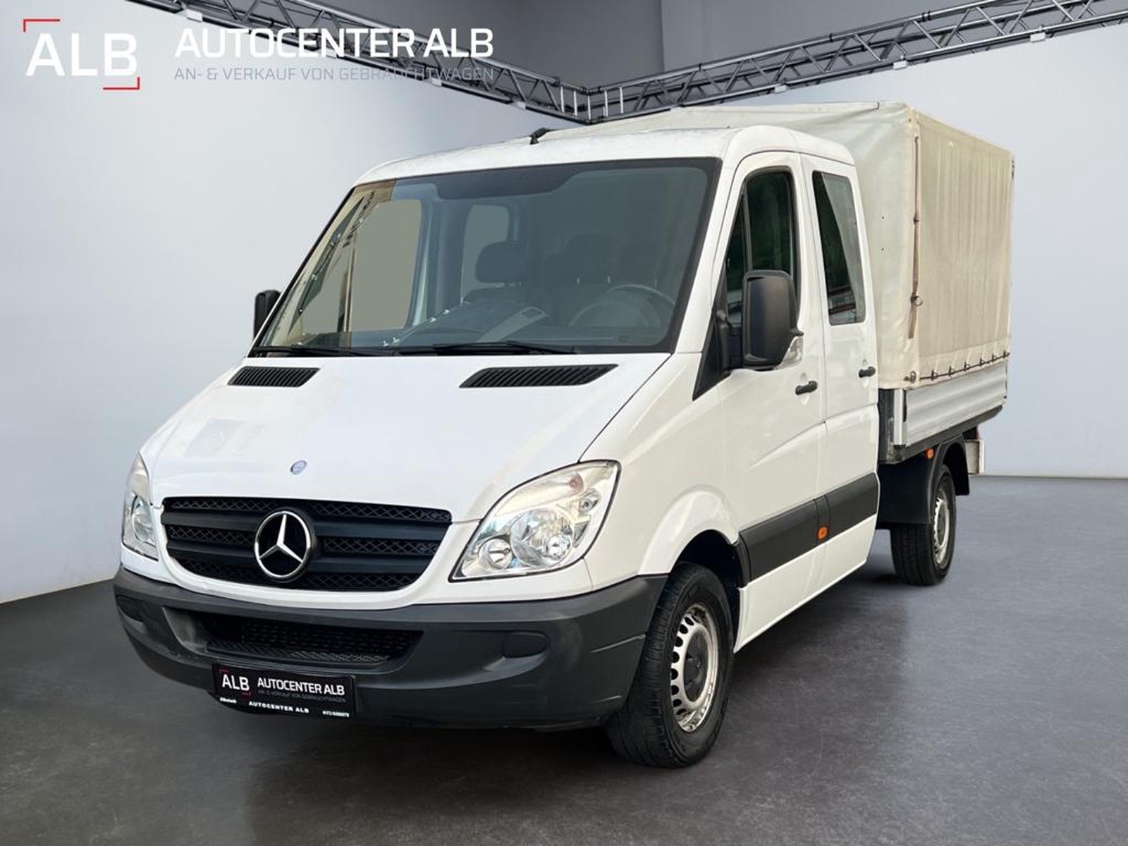 Mercedes-Benz Sprinter II 213 CDI Pritsche+Plane/7-SITZER/EUR5/