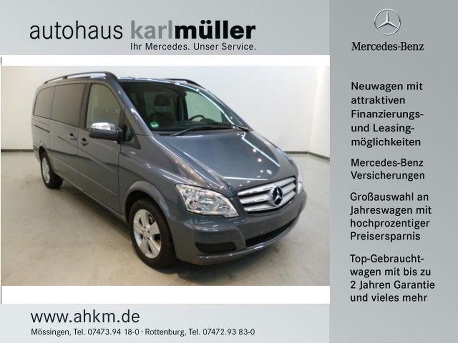 Mercedes Benz Viano Gebraucht Kaufen In Mossingen Preis Eur Int Nr Sm Verkauft