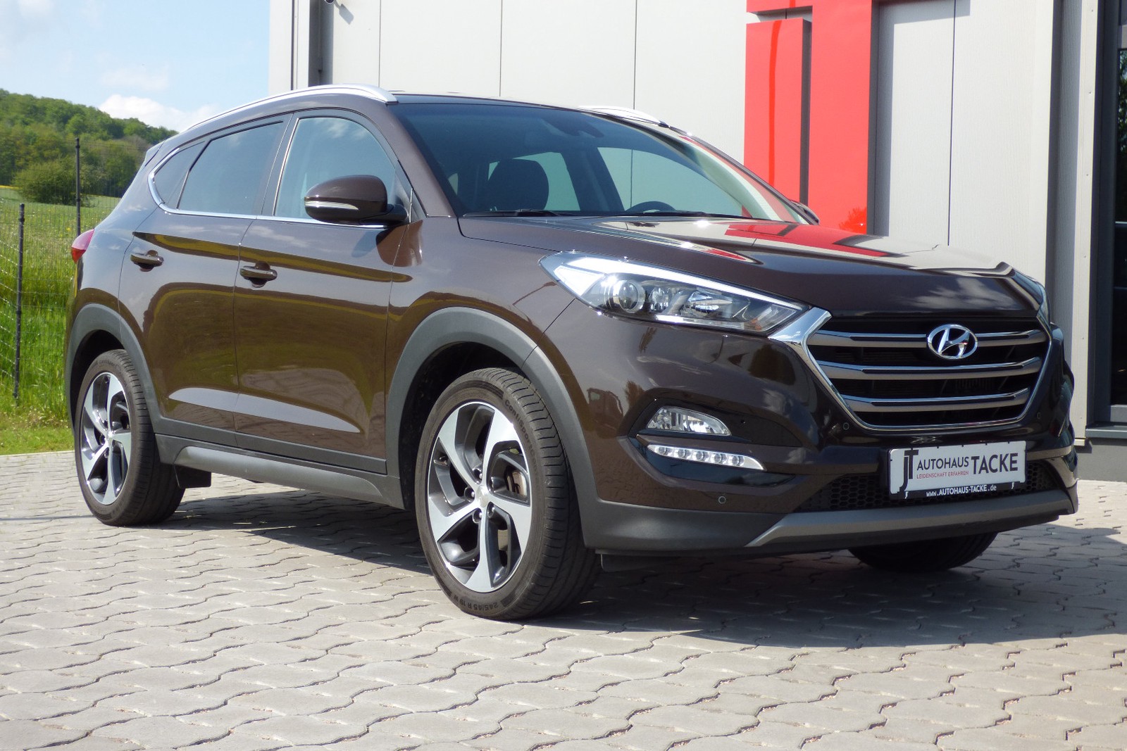 Hyundai TUCSON 2,0 CRDi, Leder, AHK, Kamera, Navi, 8fach bereift