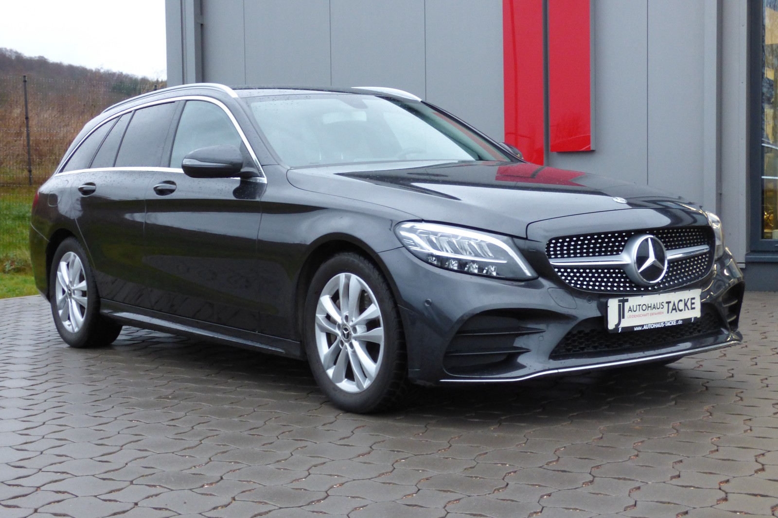 Mercedes-Benz C 200 d T 9G-Tronic AMG-Line, AHK, Kamera, LED