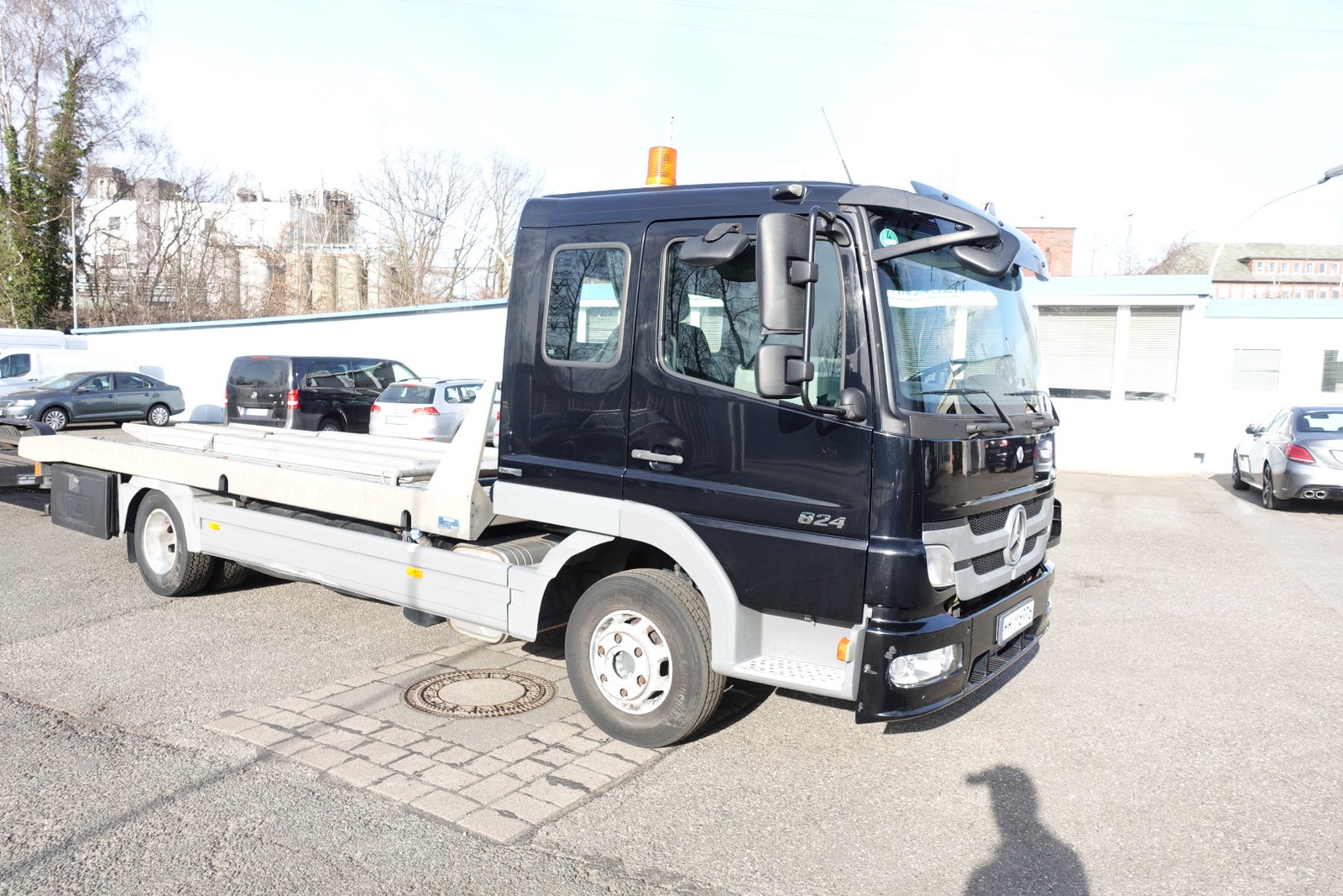 Mercedes-Benz Atego 824 Autom.Lang. Klima. Standhz.Luftfeder.ABS.Alu. SHZ.