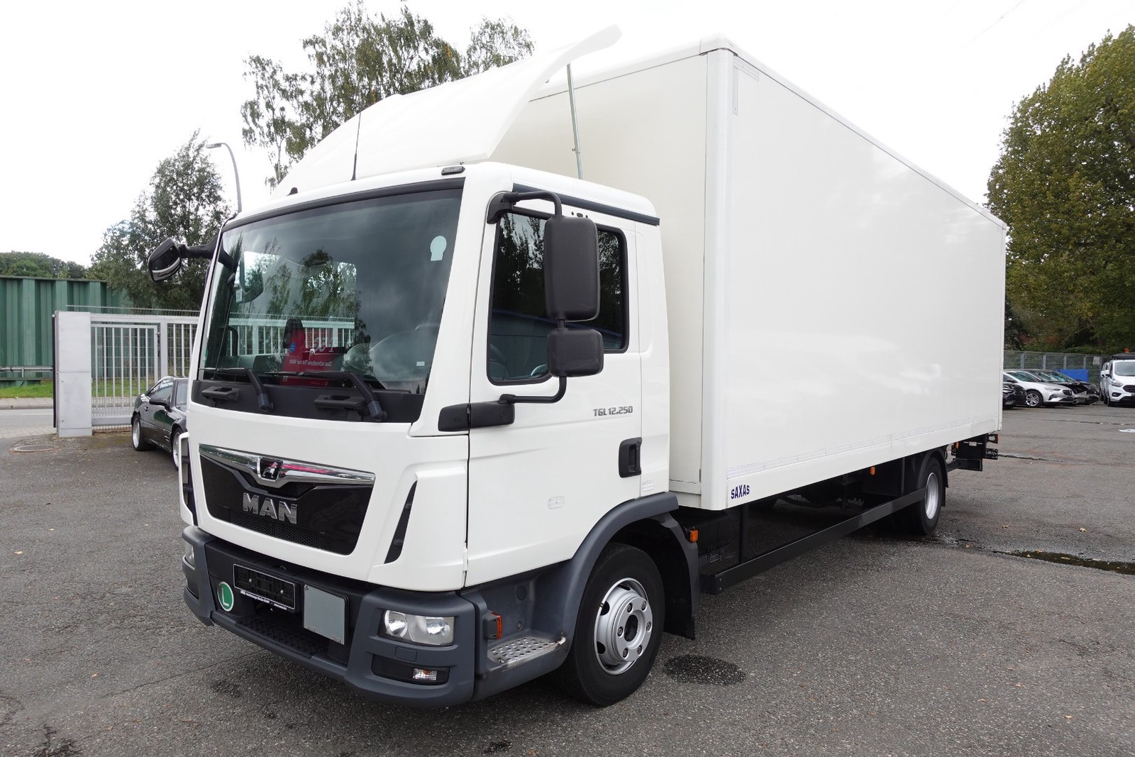 MAN TGL 12.250 Koffer Klima. Ladebordwand. Luftfederung. AHK.