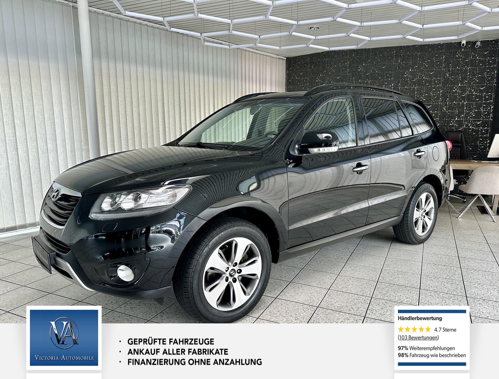 Hyundai SANTA FE Super Ausstattung Leder AHK Abnehmbar Xenon Gepflegt Standheizung 2.2 CRDi Premium