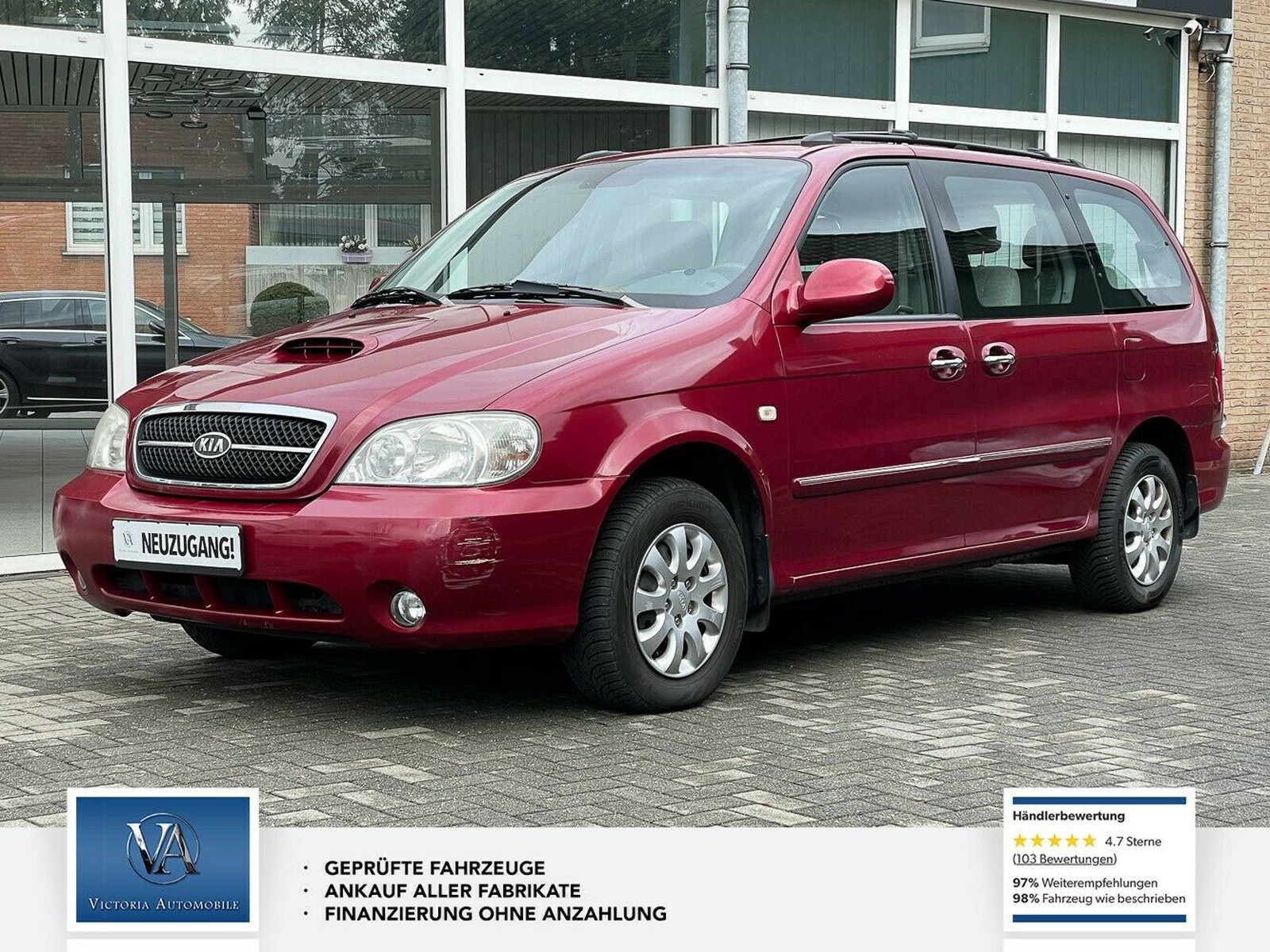 Kia Carnival II 2.9 CRDi EX Automatik Klima 7Sitzer