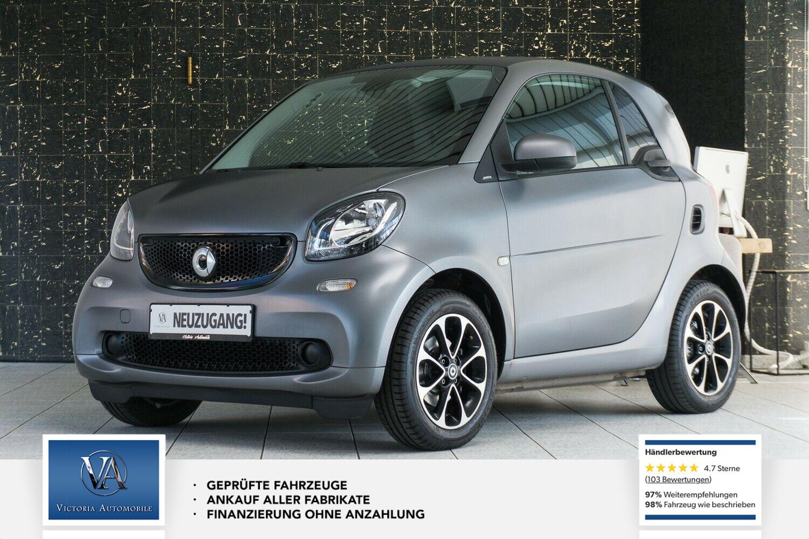 Smart ForTwo Turbo Navi  SHZ Servo Klimaaut Scheckheft