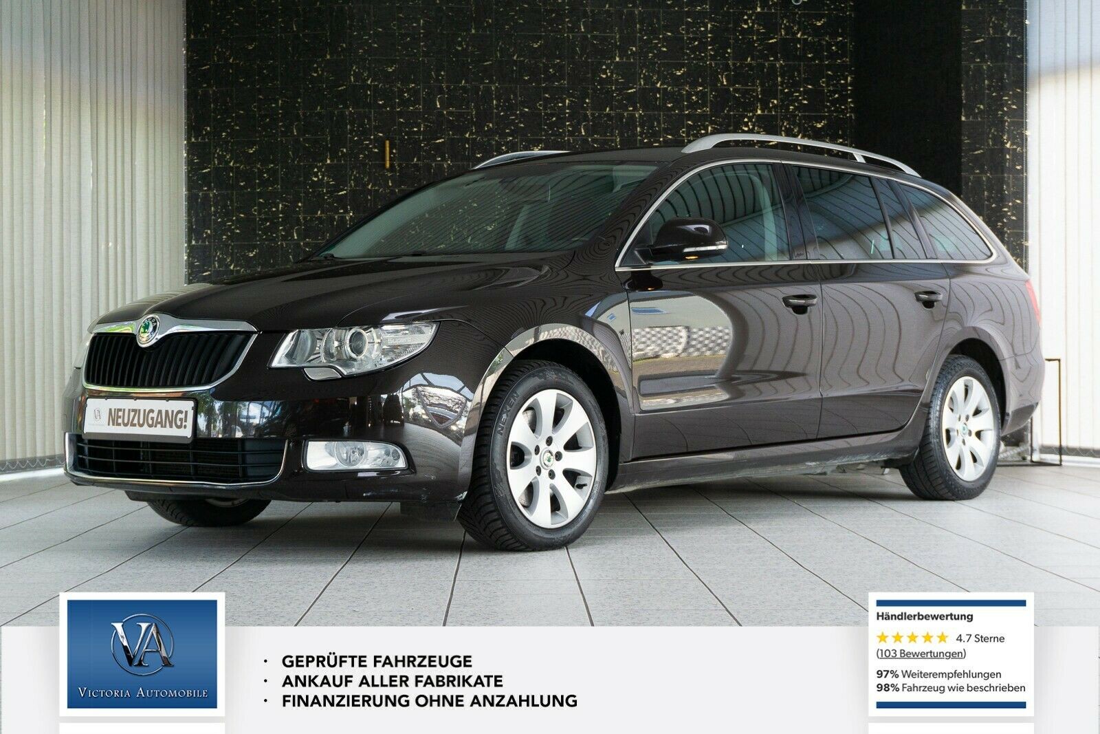 Skoda Superb Combi Ambition Aut Navi AHK SHZ Klimaaut