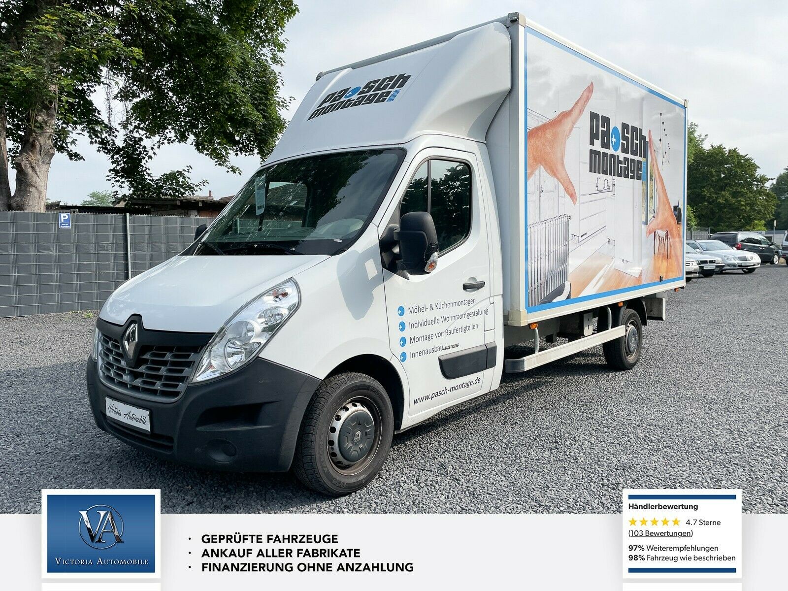 Renault Master Kofferaufbau L3H1 3,5t Klimaanlage
