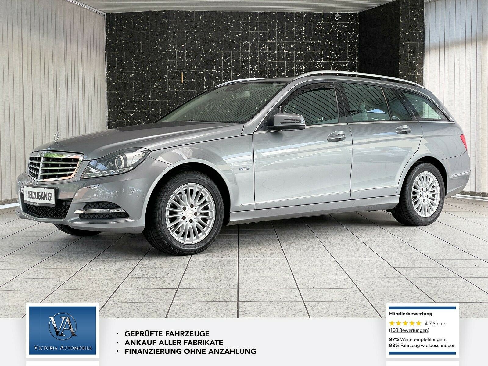 Mercedes-Benz C 180 T CGI Elegance BiXen Leder SHZ Navi PTS