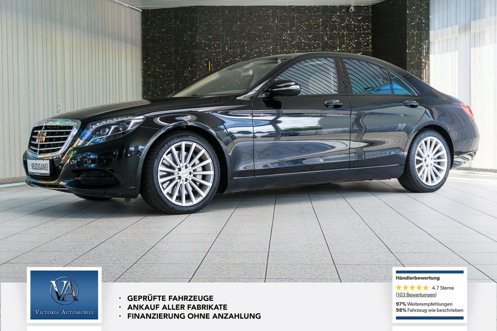 Mercedes-Benz S 500 4Matic SoftCl SpurAs LenkAs Panor Burmester