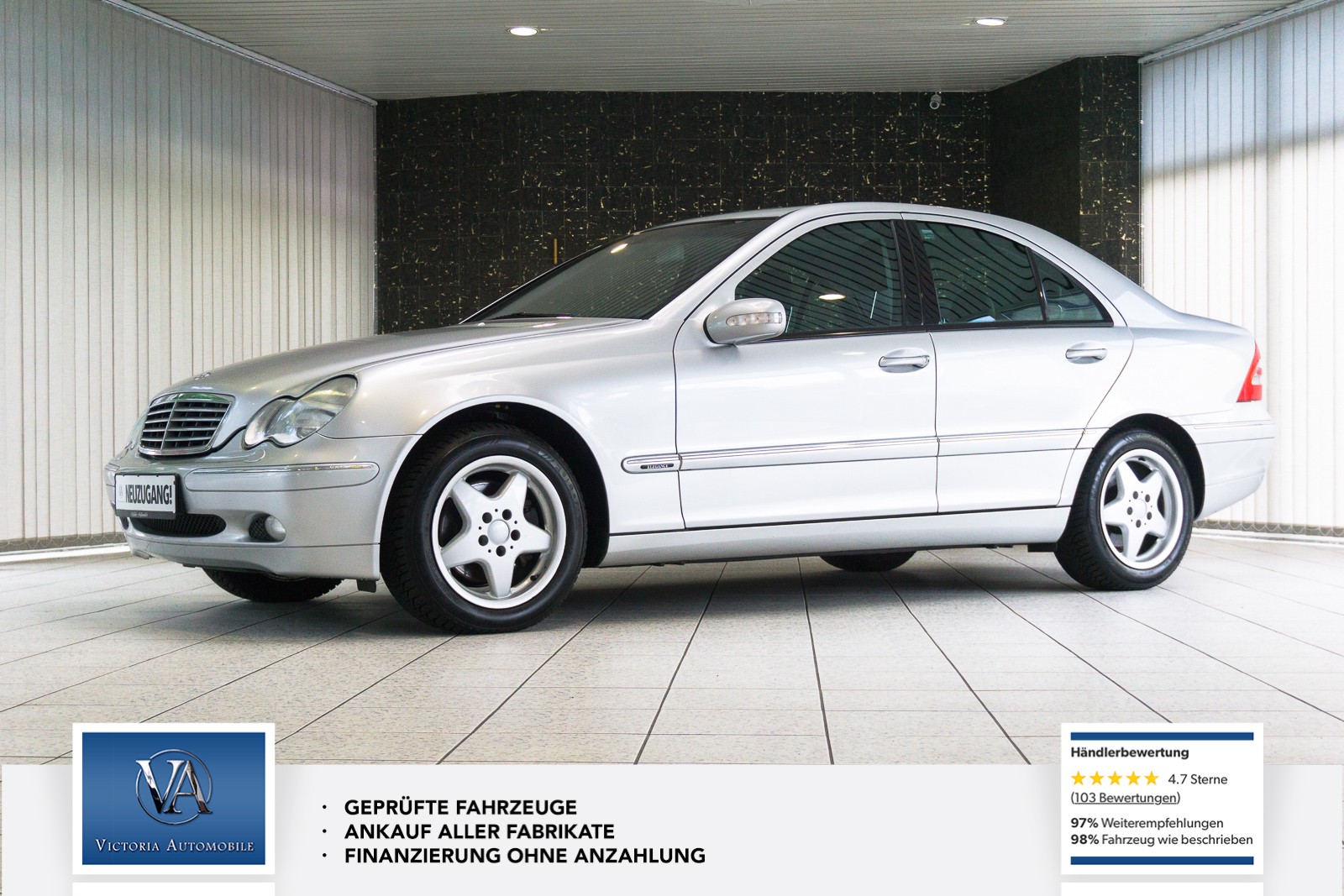 Mercedes-Benz C 320 Elegance Aut Leder Xenon Memory SD Navi AHK