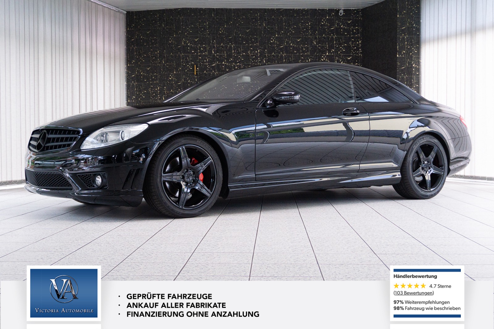 Mercedes-Benz CL 500 AMG CL65 Bodykit NightVis SoftClose VOLL