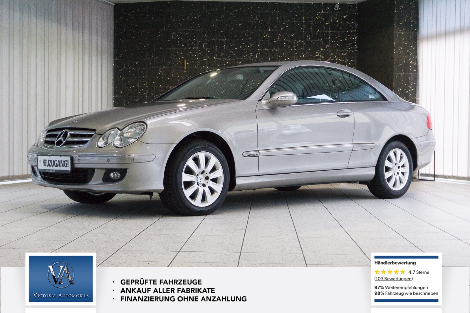 Mercedes-Benz CLK 200 K Elegance Aut Parktronic SHZ Klimaaut