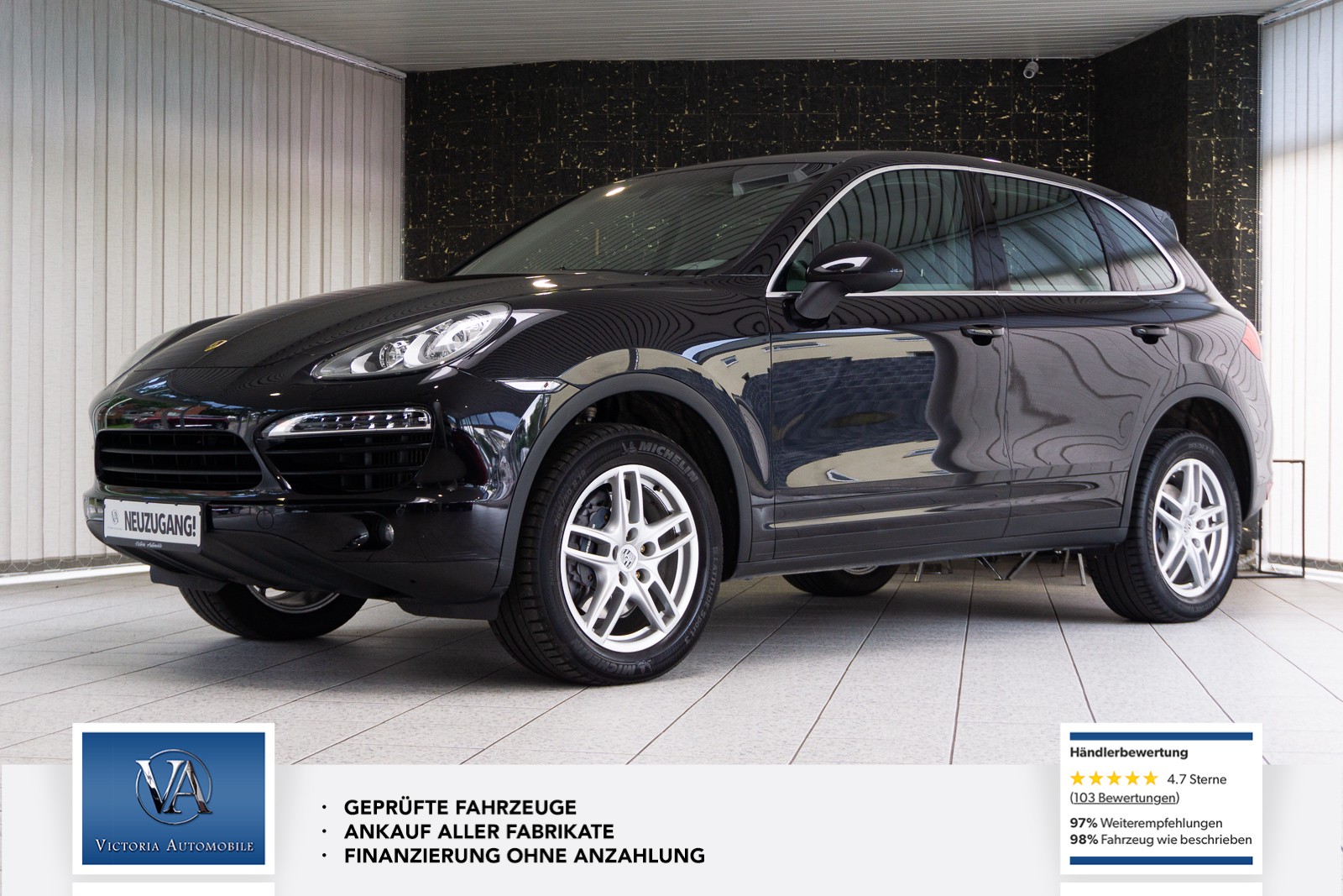 Porsche Cayenne Diesel Luftfeder PASM Panorama AHK Xenon