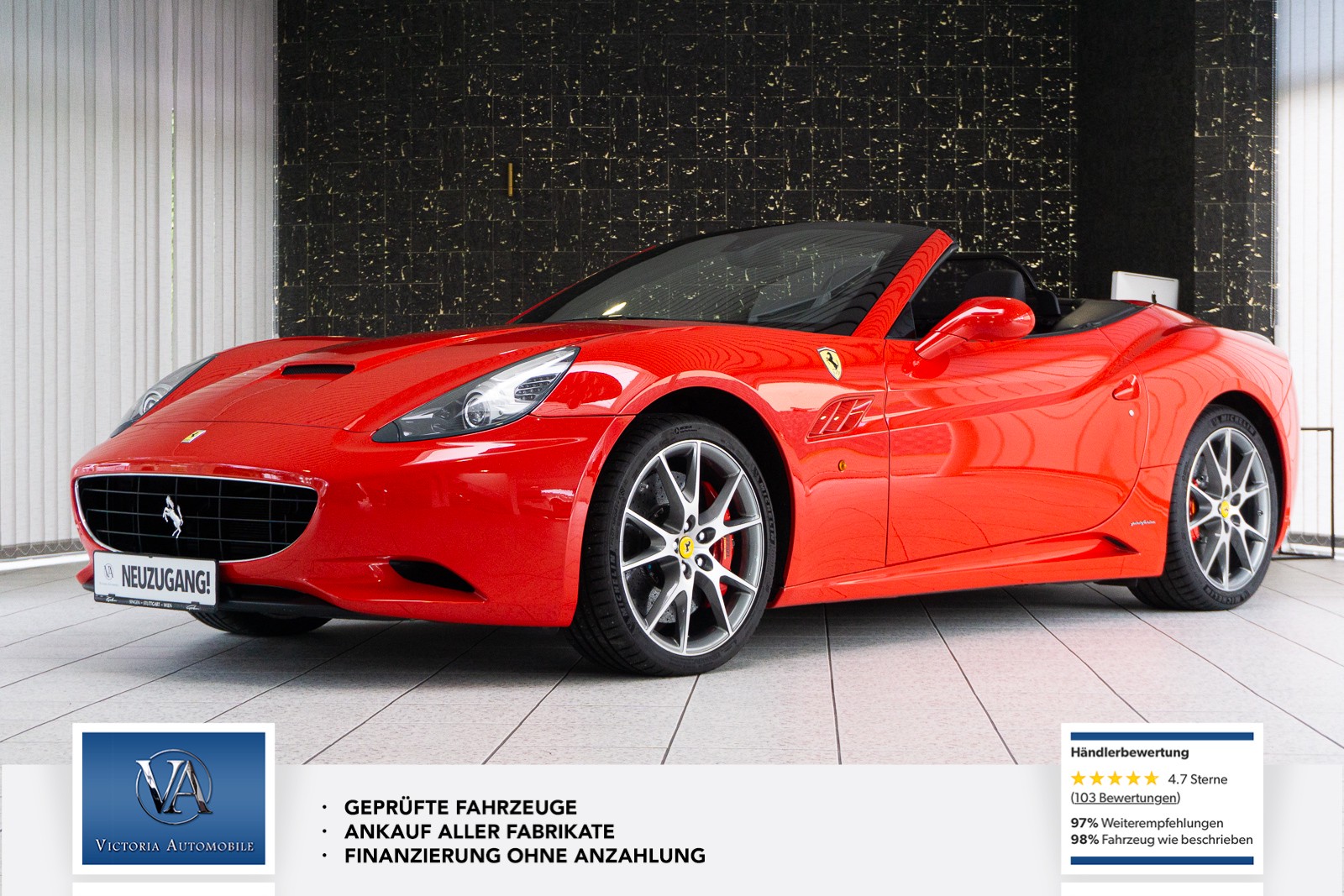 Ferrari California 4.3 Portofino Top Zustand
