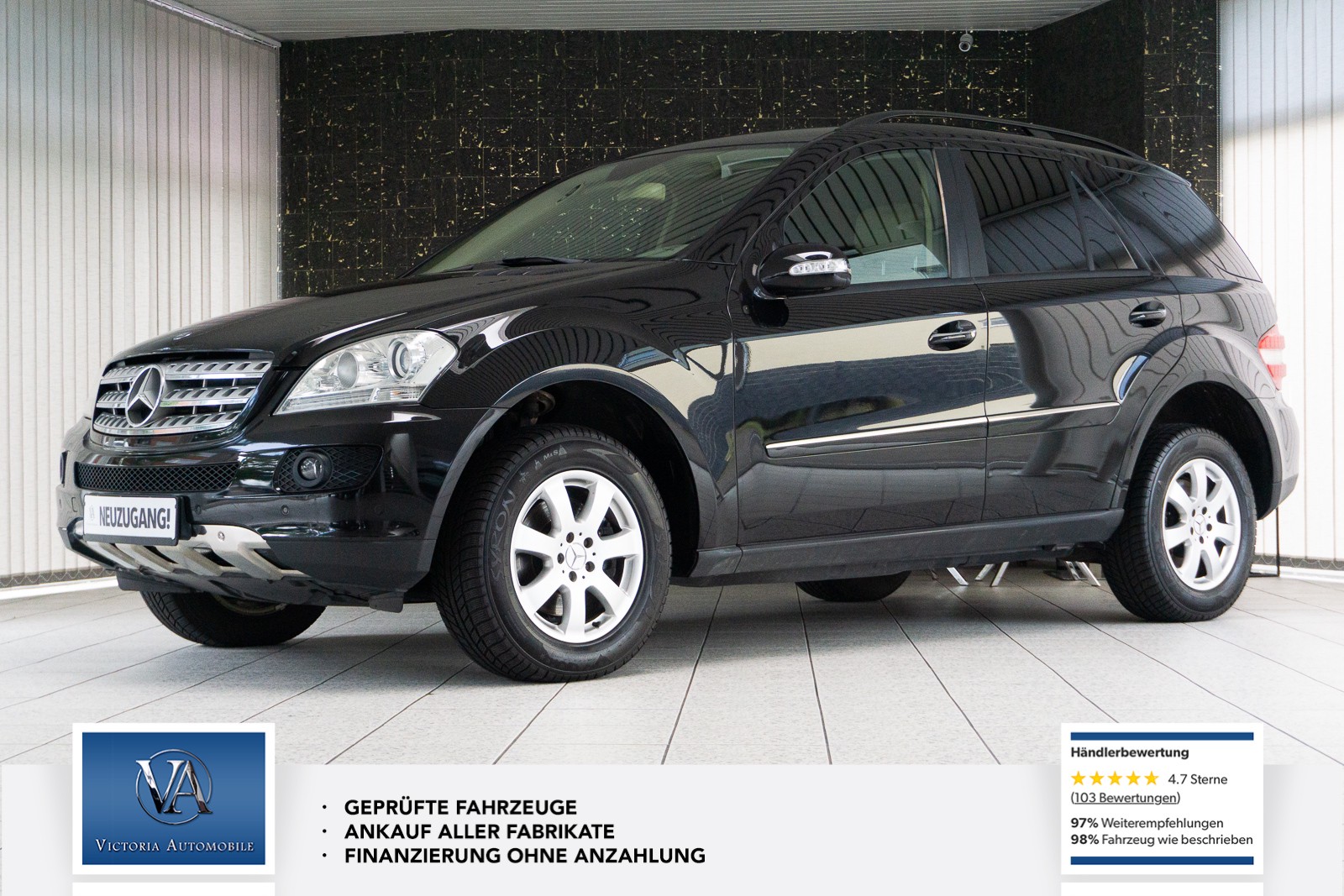 Mercedes-Benz ML 320 CDI 4Matic Comand Leder AHK PTS 2.Hand