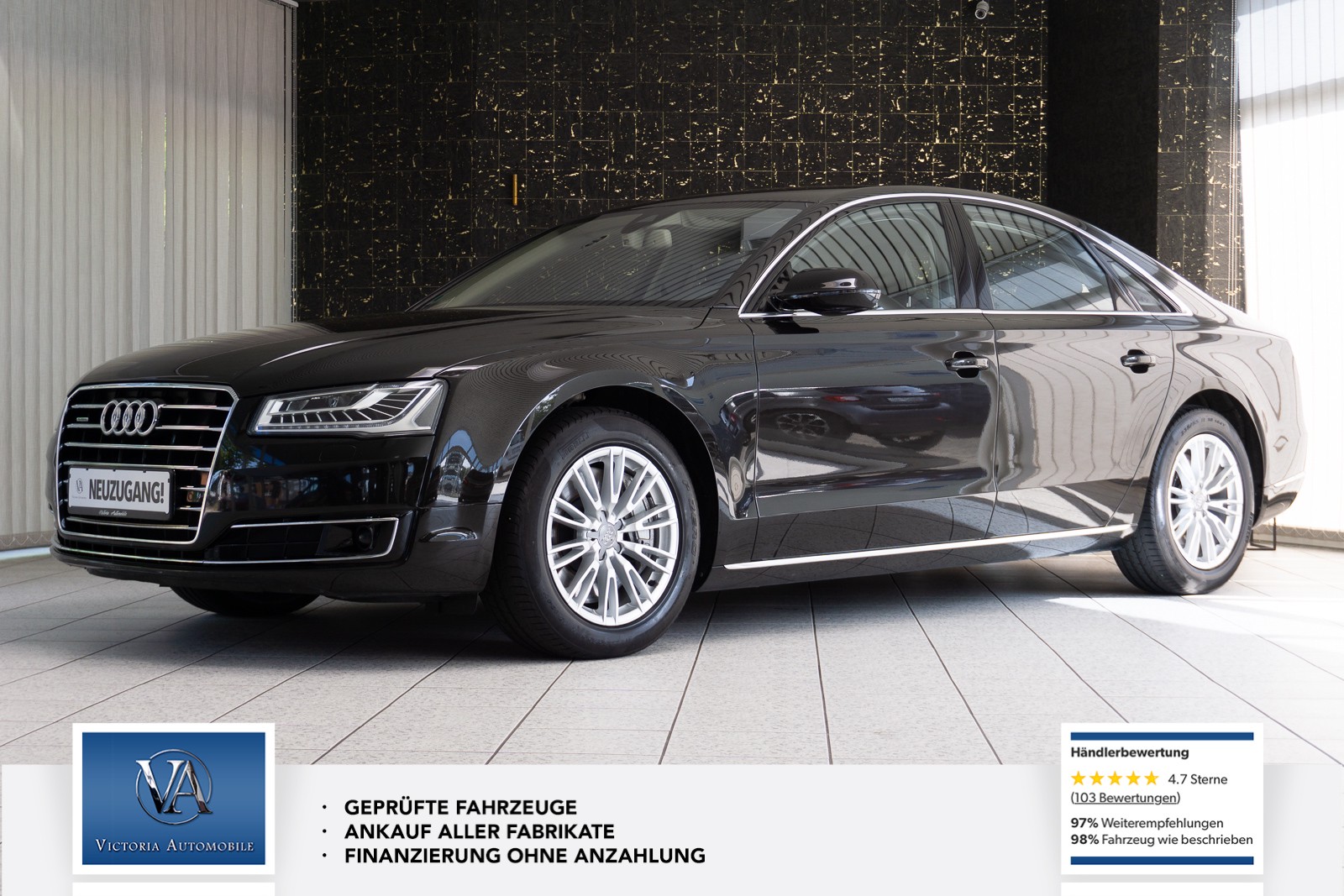 Audi A8 4.2 TDI quattro Standheiz Spurass Massage