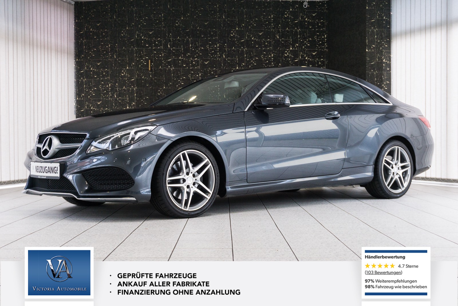 Mercedes-Benz E 320 Coupe AMG Line Keyless Sitzbelüft MegaVOLL