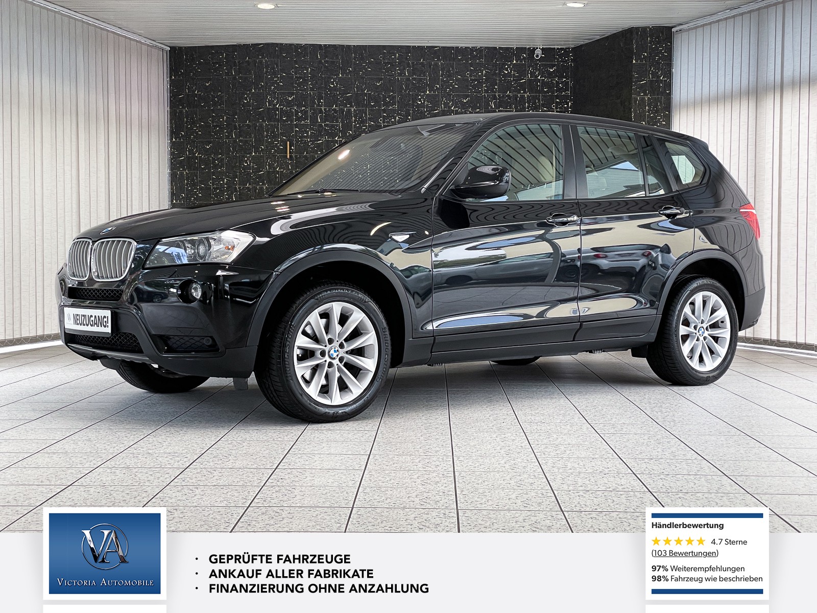 BMW X3 xDrive35i Panorama BiXen Leder 360grad Memory