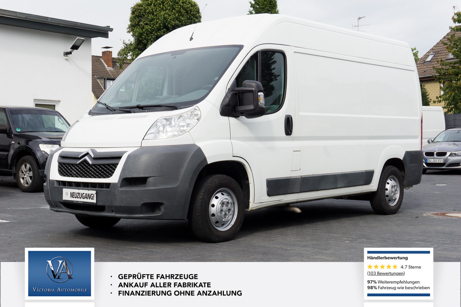Citroën Jumper 2.2 HDi 33 L2H2 Club Klima El.Rampe 1.Hd