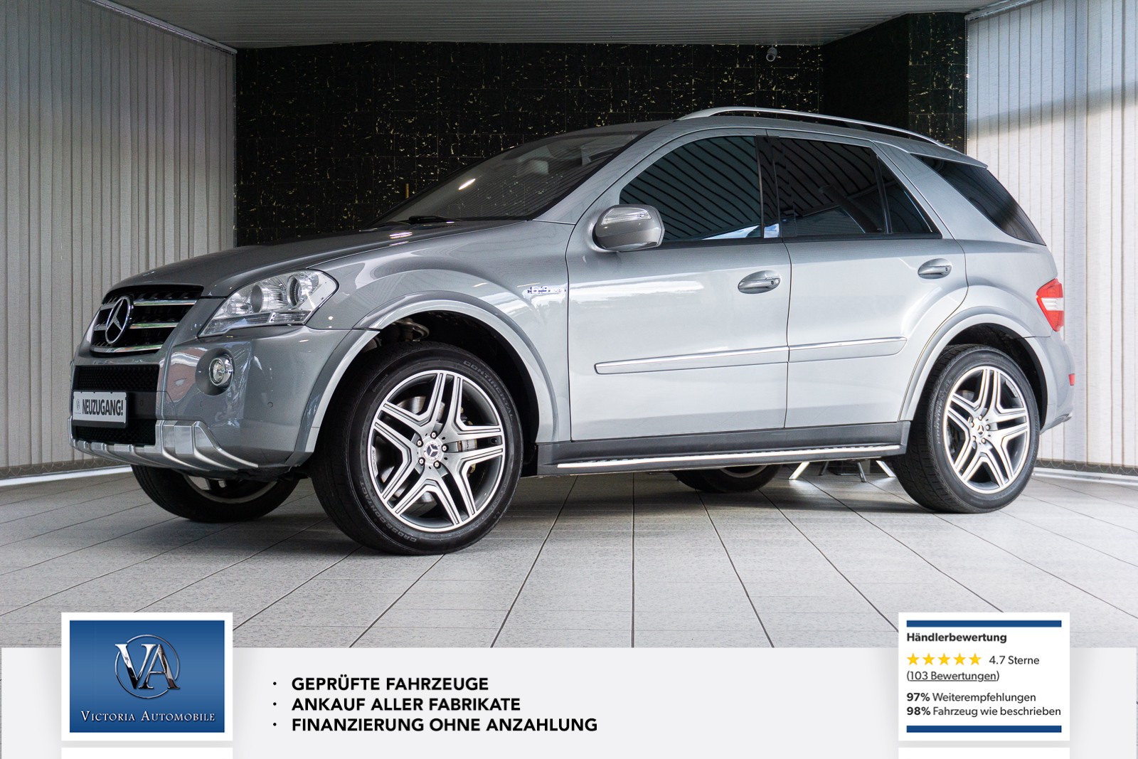 Mercedes-Benz ML 63 AMG Keyless Sitzbelüft H&Kard Kamera Voll