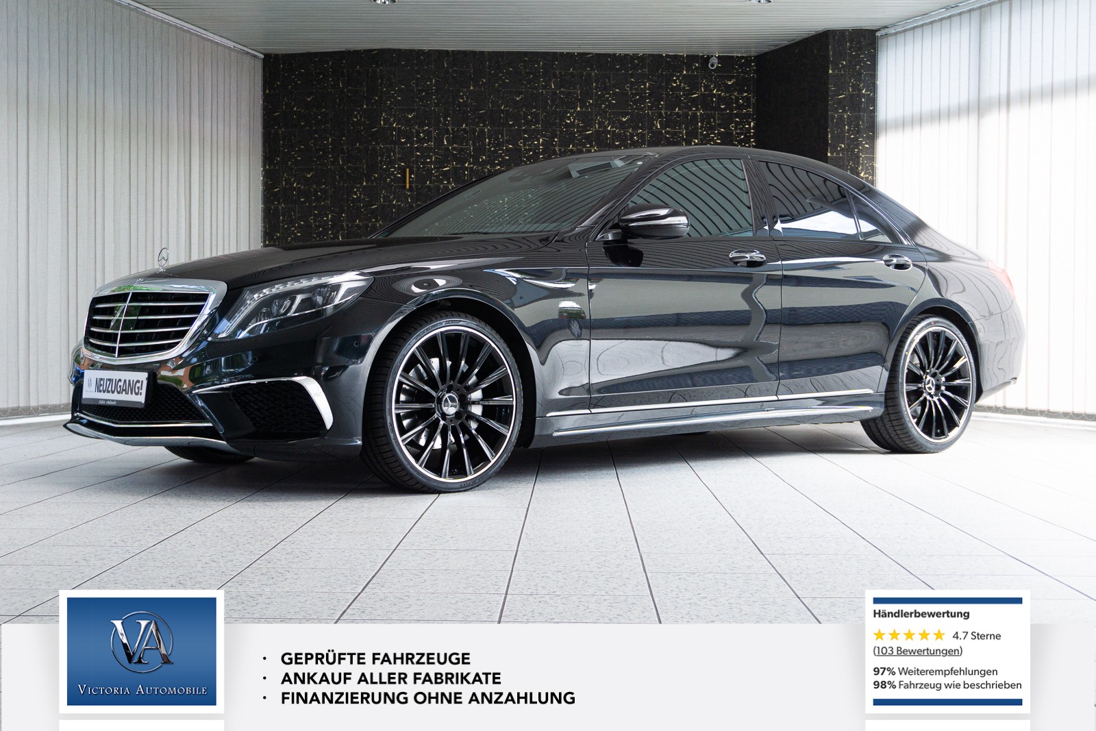 Mercedes-Benz S 350d AMG S63 BodyKit 21 Zoll AssistPlus Keyles