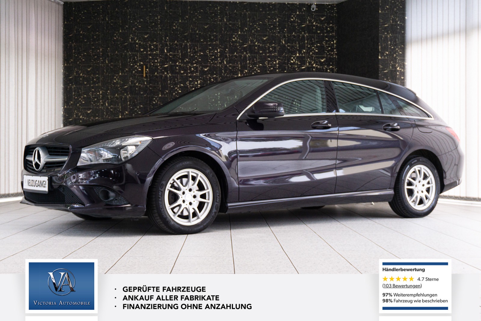 Mercedes-Benz CLA 180 d Shouting Brake Leder AHK ParkAssistent