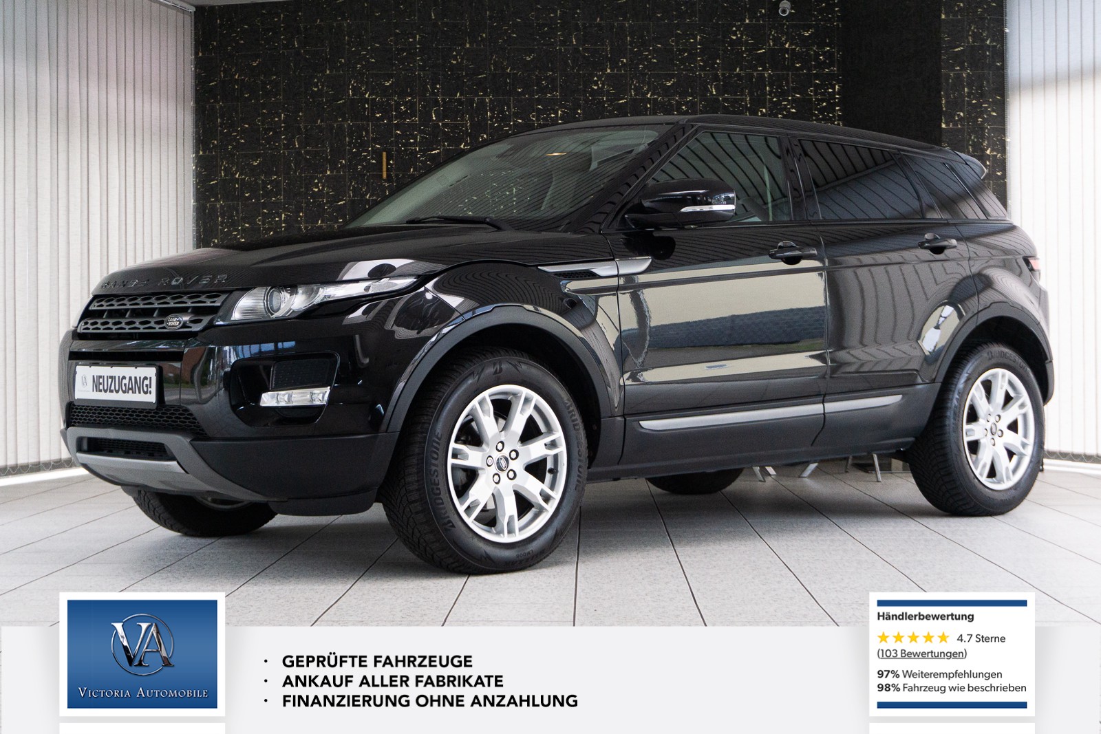 Land Rover Range Rover Evoque Pure 4x4 Panor Leder 1Hd VOLL