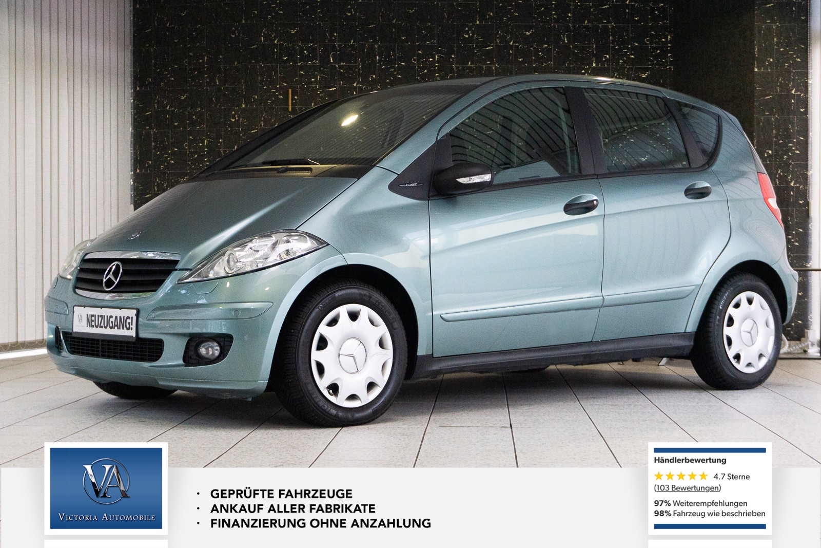 Mercedes-Benz A 170 Aut BiXenon Navi PTS 1.Hand Scheckheft