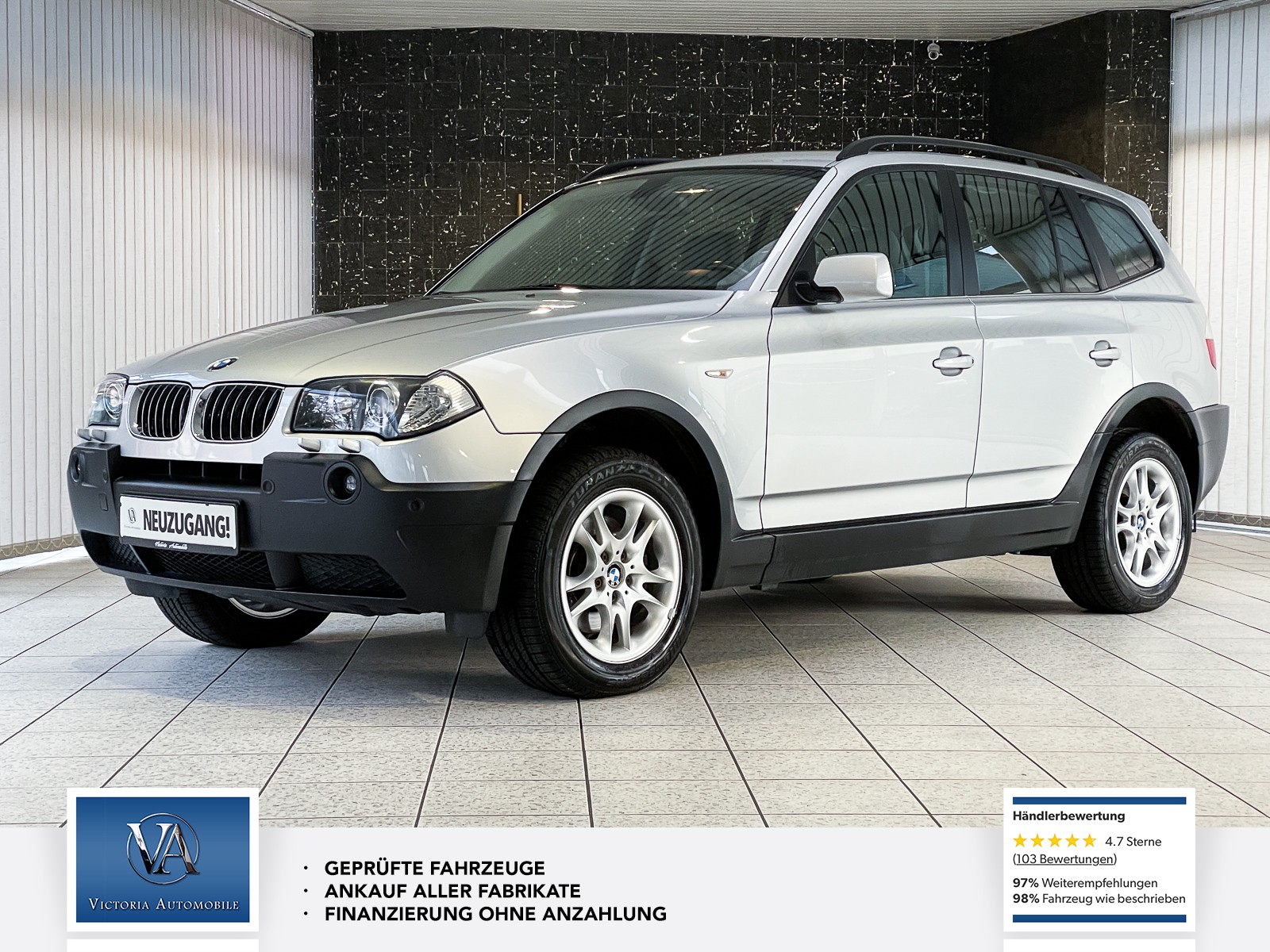 BMW X3 3.0i 1.Hand Aut Xenon Navi PDC SHZ AWD