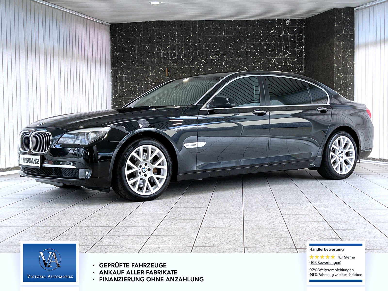 BMW 750Li TV Entertainment SoftClose NaviPro SD Voll