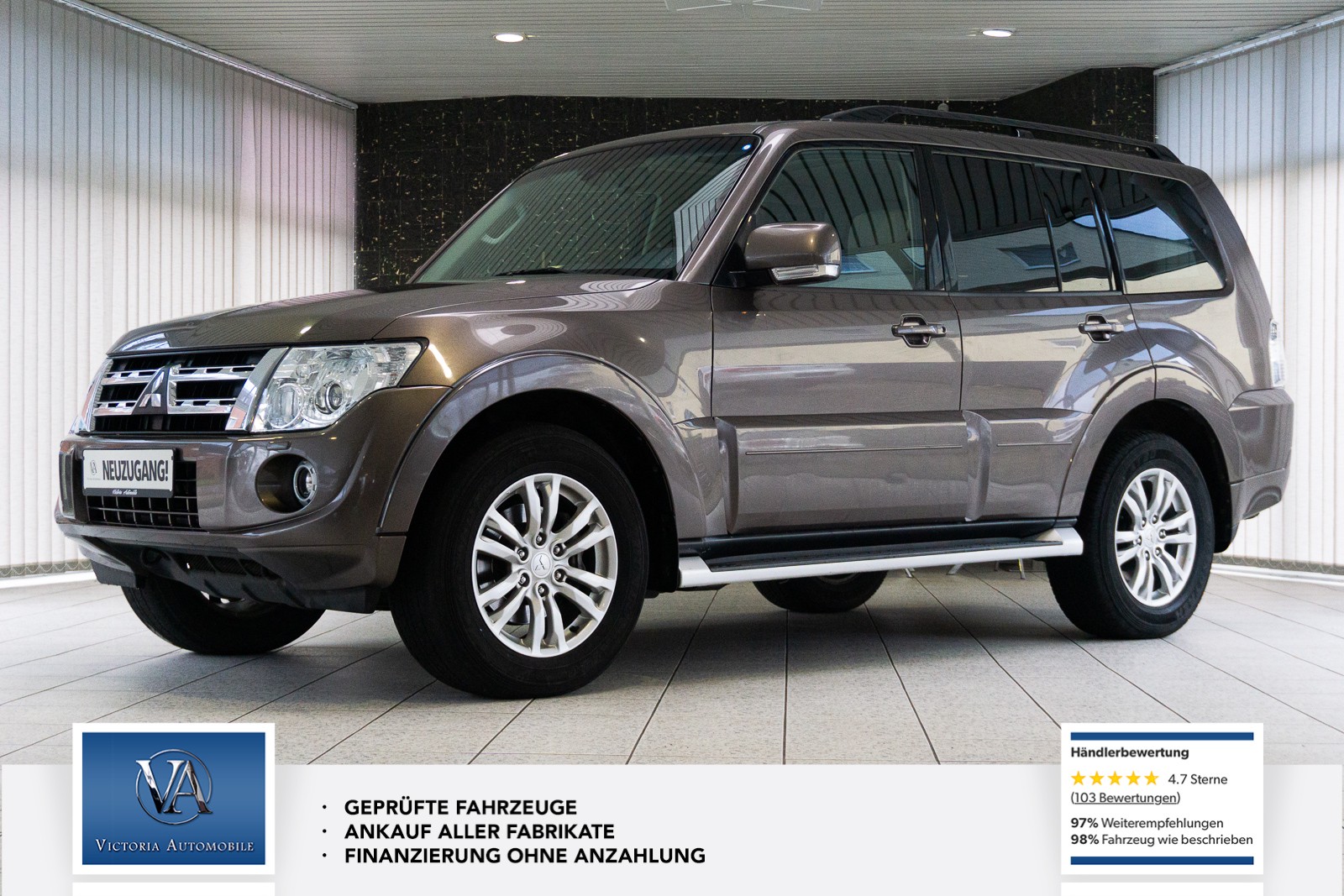 Mitsubishi Pajero 3.2 DI-D Instyle Aut Leder 7Sitzer Voll