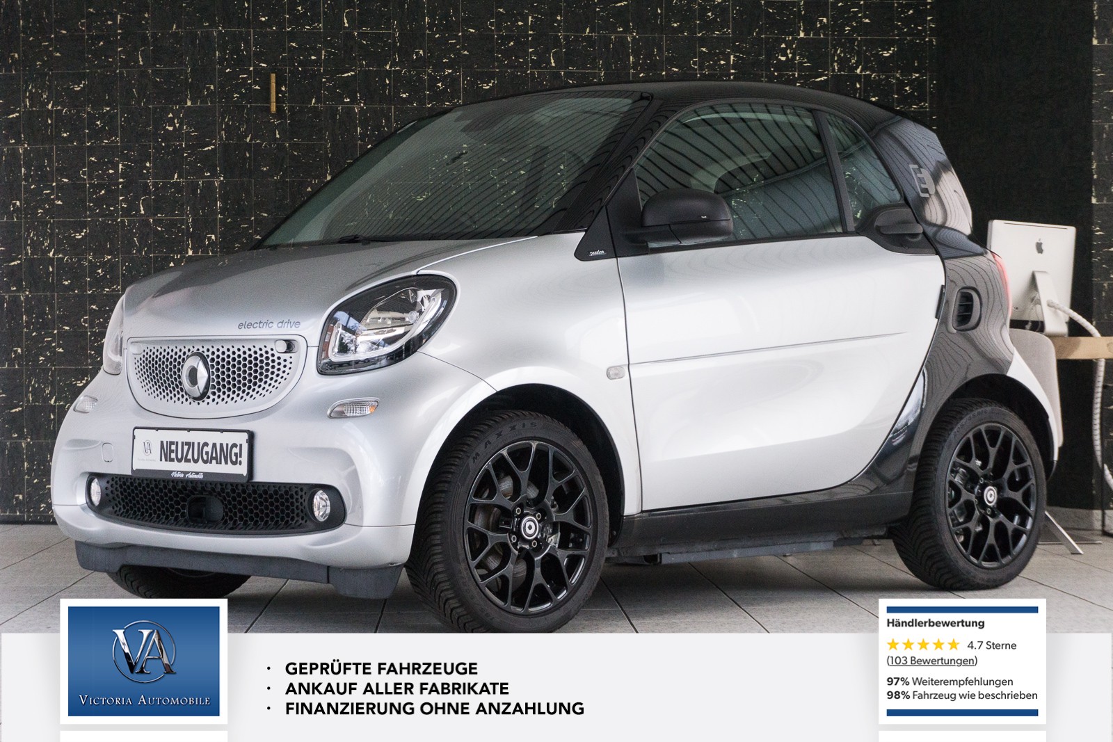 Smart ForTwo coupe electric drive / EQ Navi Klima SHZ