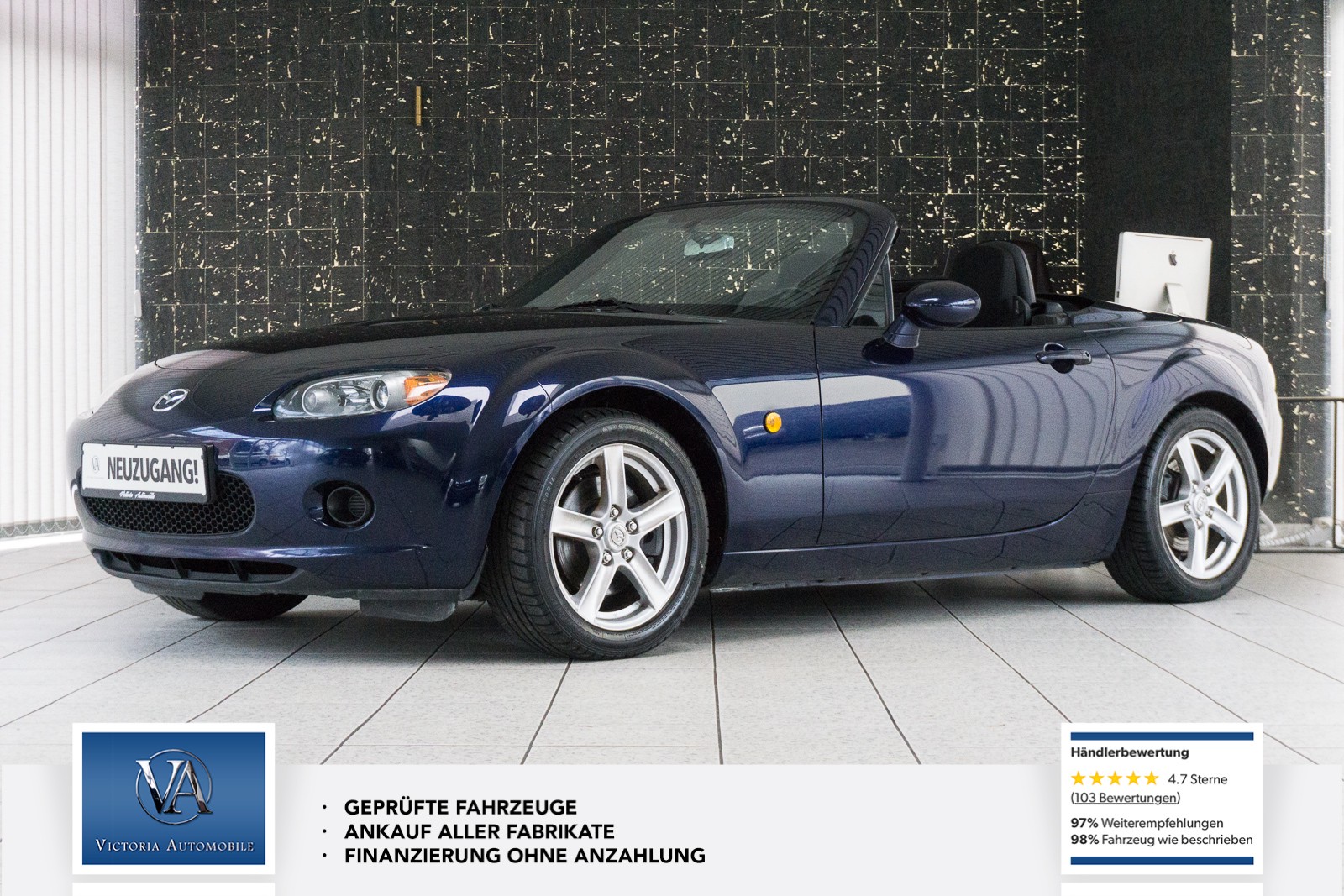 Mazda MX-5 1.8 Energy Roadster Coupe Klimaautomat Alu