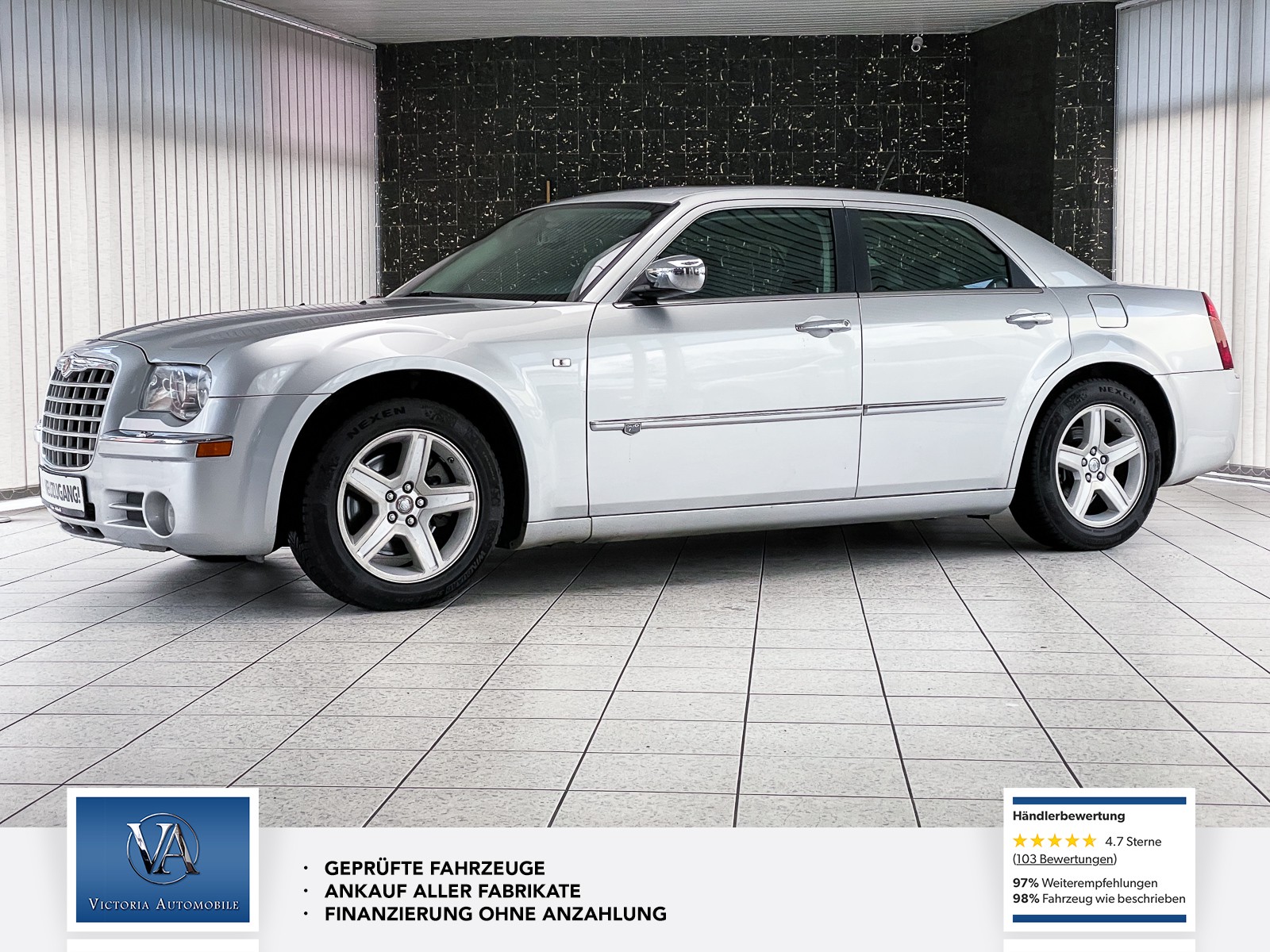 Chrysler 300C 3.0 CRD Xenon Leder Navi PDC AHK 2.Hand