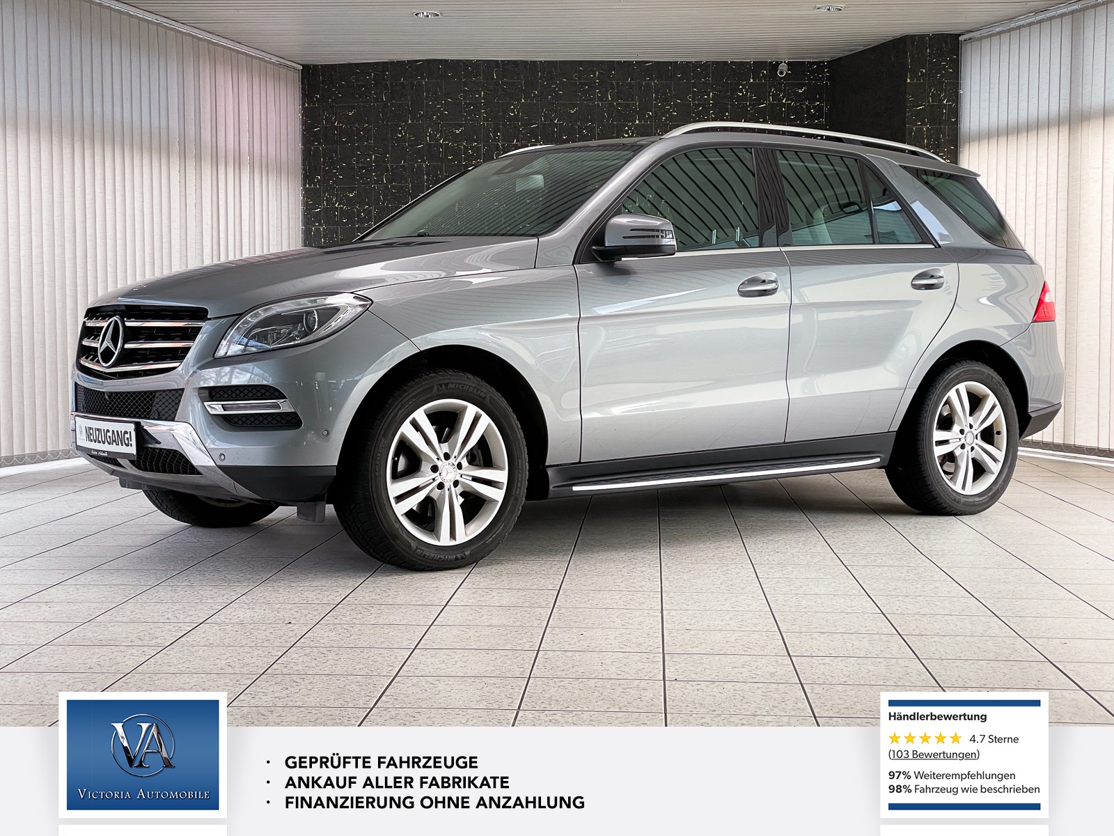 Mercedes-Benz ML 350 Airmatic SpurAss Panorama 360grad EURO6