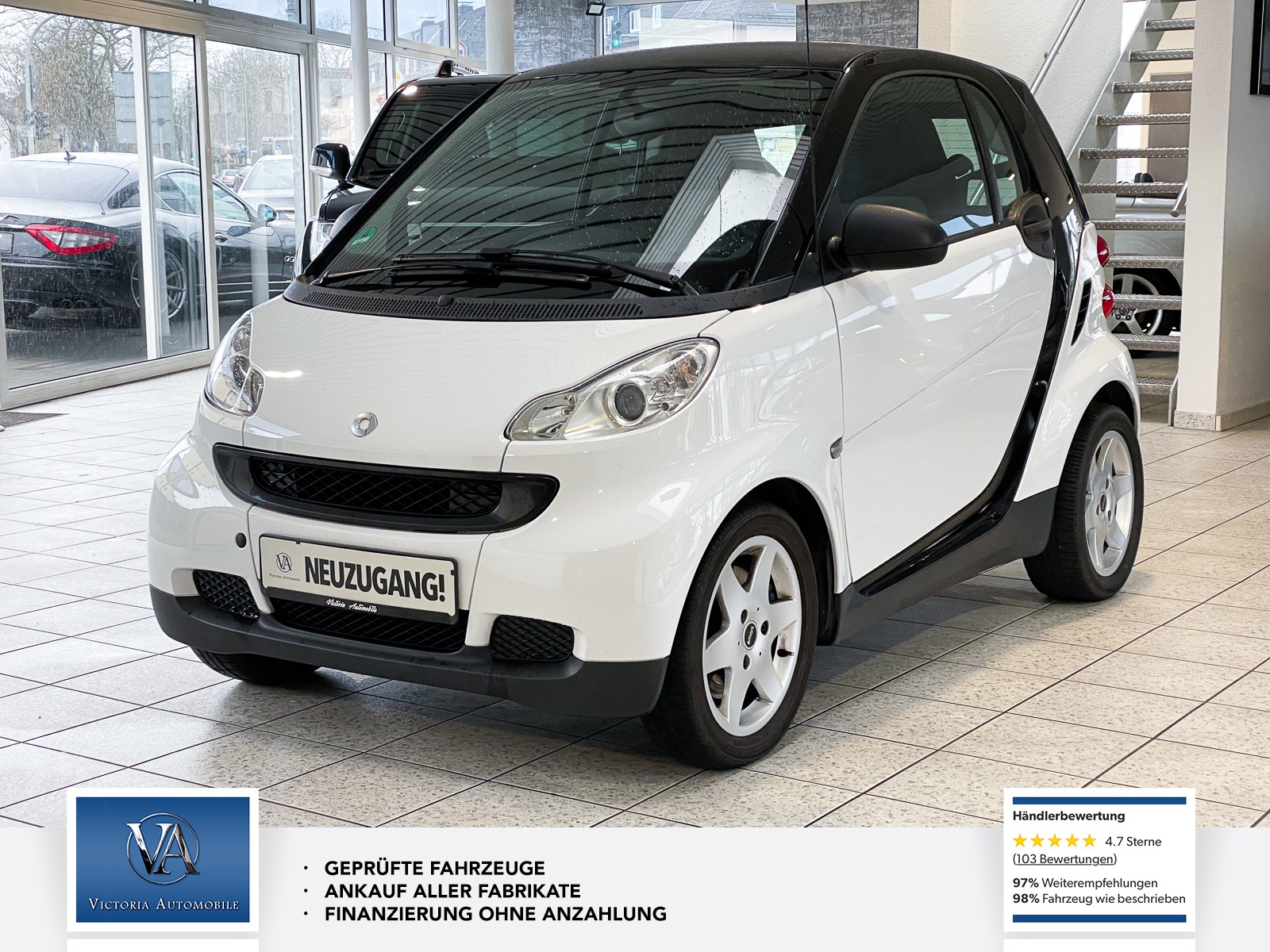 Smart fortwo coupe CDI Klimaanlage Scheckheft Panorama