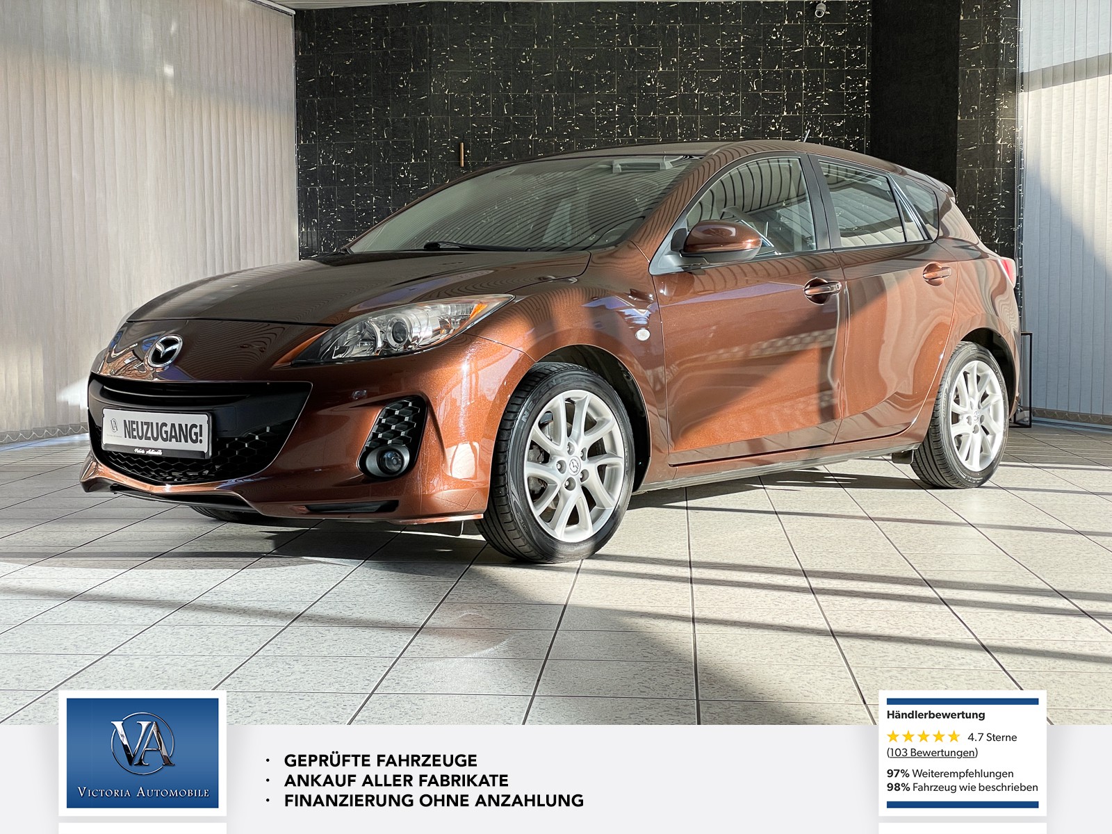 Mazda 3 Edition Navi PDC SHZ Alu Klimaaut
