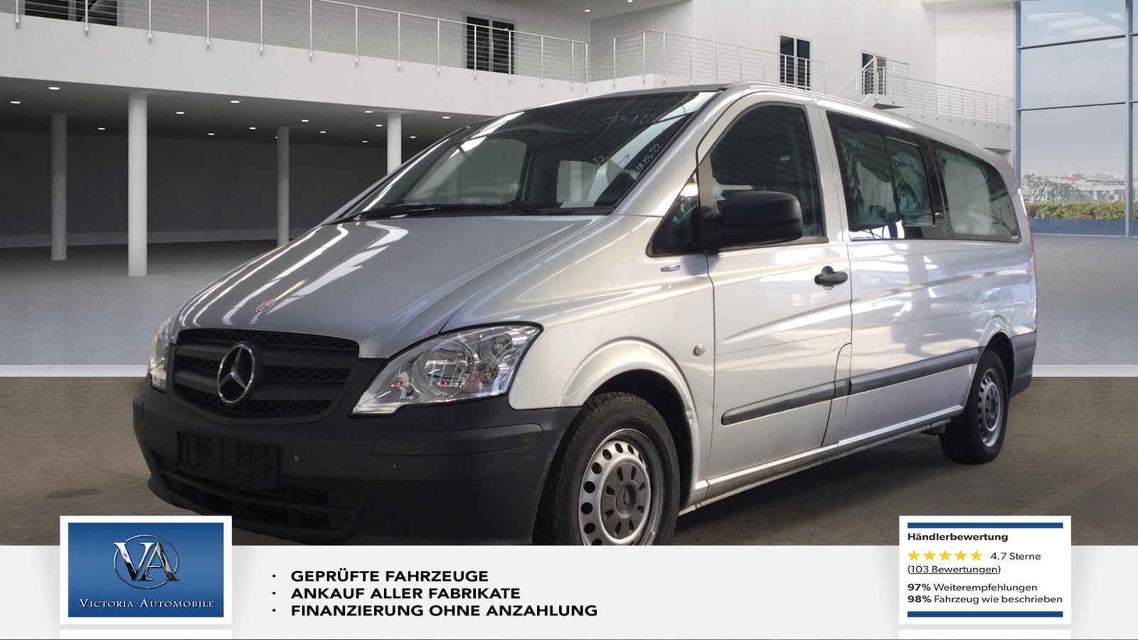 Mercedes-Benz Vito Kombi 116 CDI Extralang Klima PTS AHK